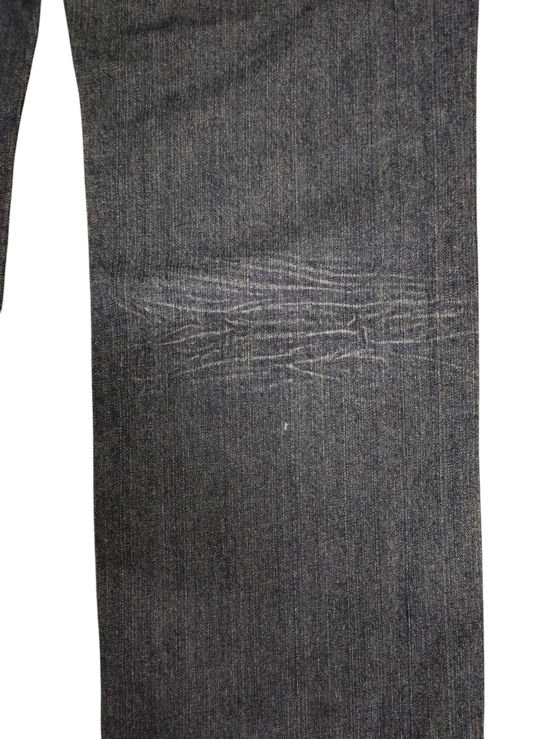 Robins Jeans Robins Jeans Studded Leather Trim Denim Jeans Size US 38 / EU 54 - 3 Thumbnail