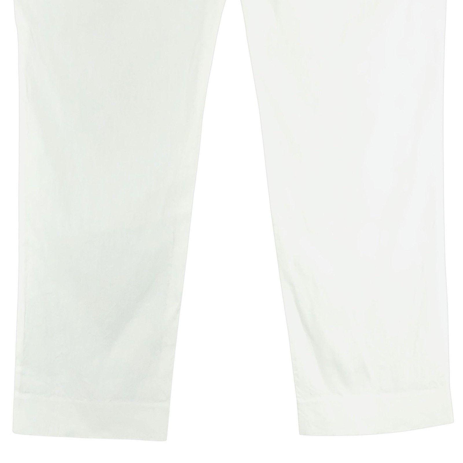 Theory Theory Pants 6 White Linen Blend Ankle Trousers Pockets Size 28" / US 6 / IT 42 - 8 Thumbnail