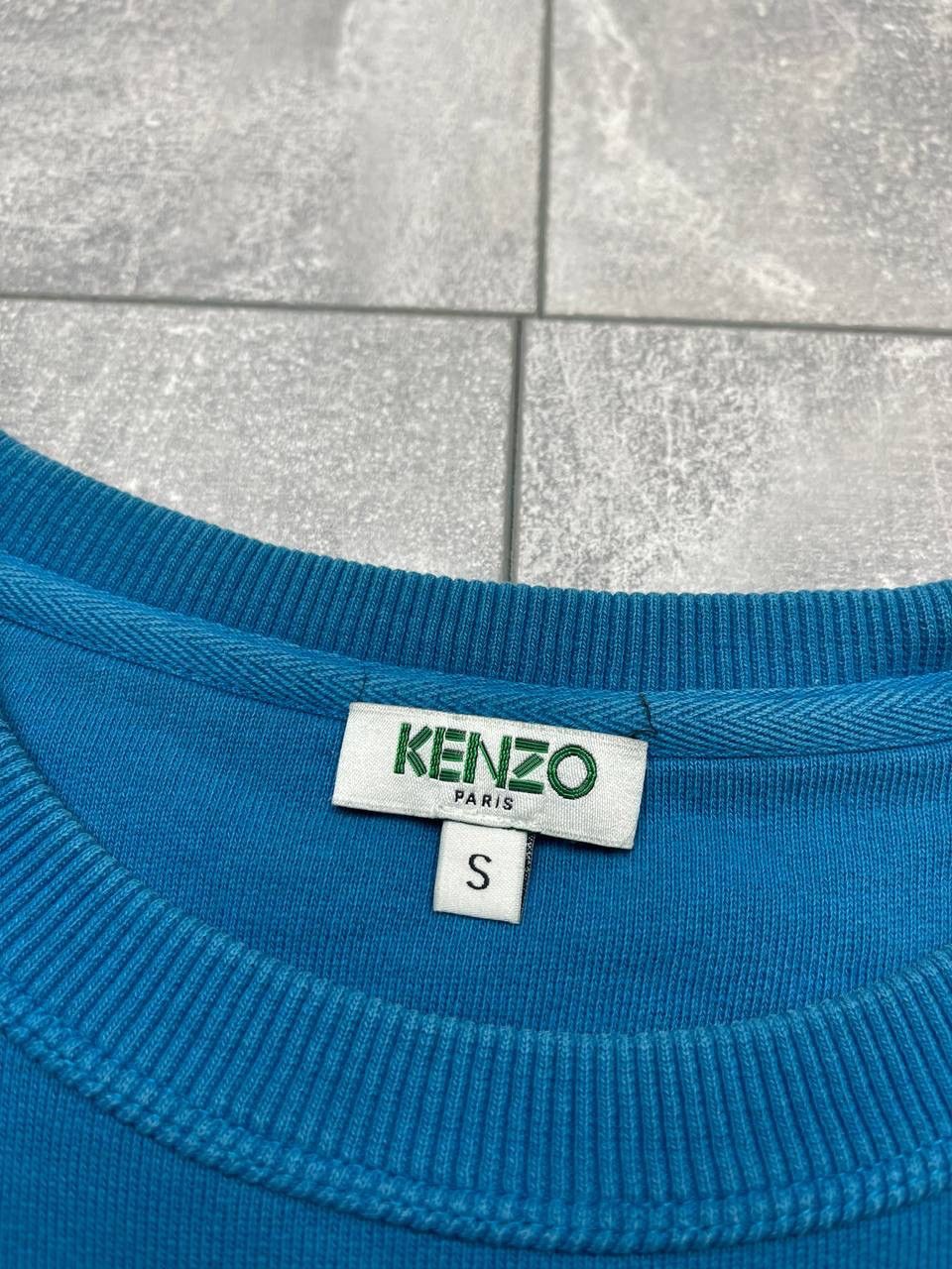 Kenzo Kenzo Paris Blue Big Logo Women Sweatshirt Size US S / EU 44-46 / 1 - 8 Thumbnail