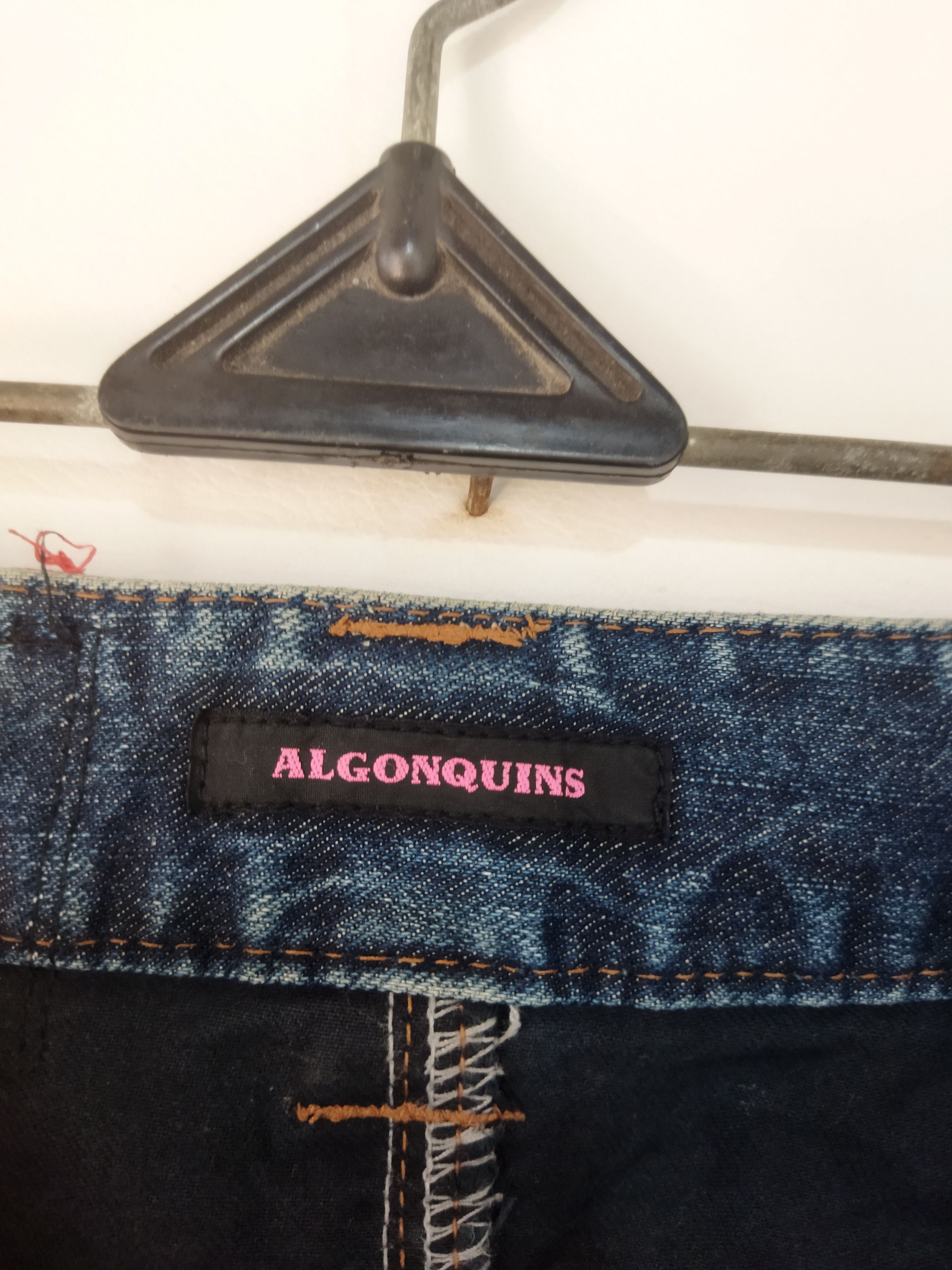 Japanese Brand Algonquin Distressed Denim Jeans – Japanese Archive Style Size 30" / US 8 / IT 44 - 9 Thumbnail