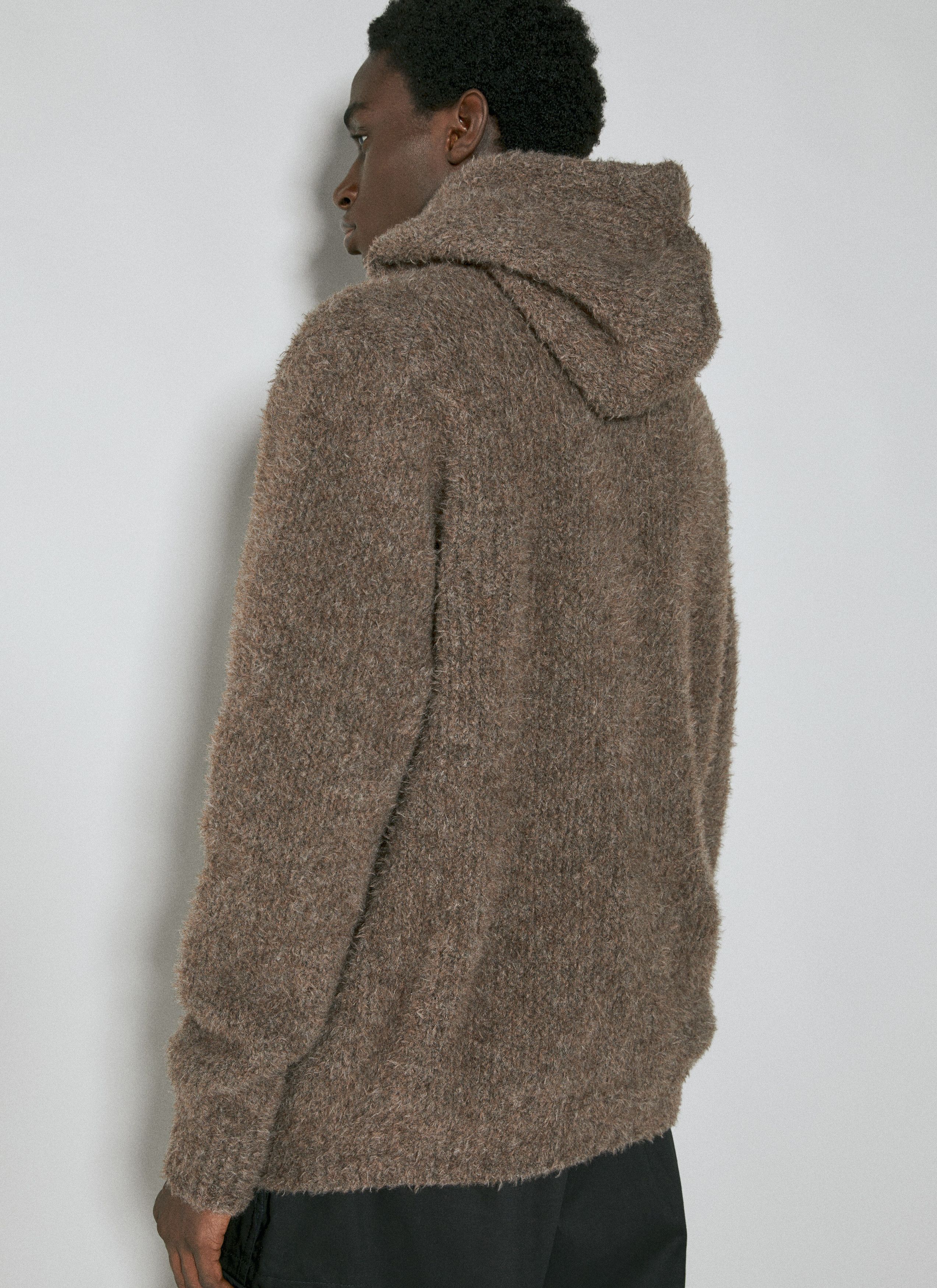 Comme des Garcons Homme o1mle1024 Zip Hoodie in Brown Size US L / EU 52-54 / 3 - 4 Thumbnail
