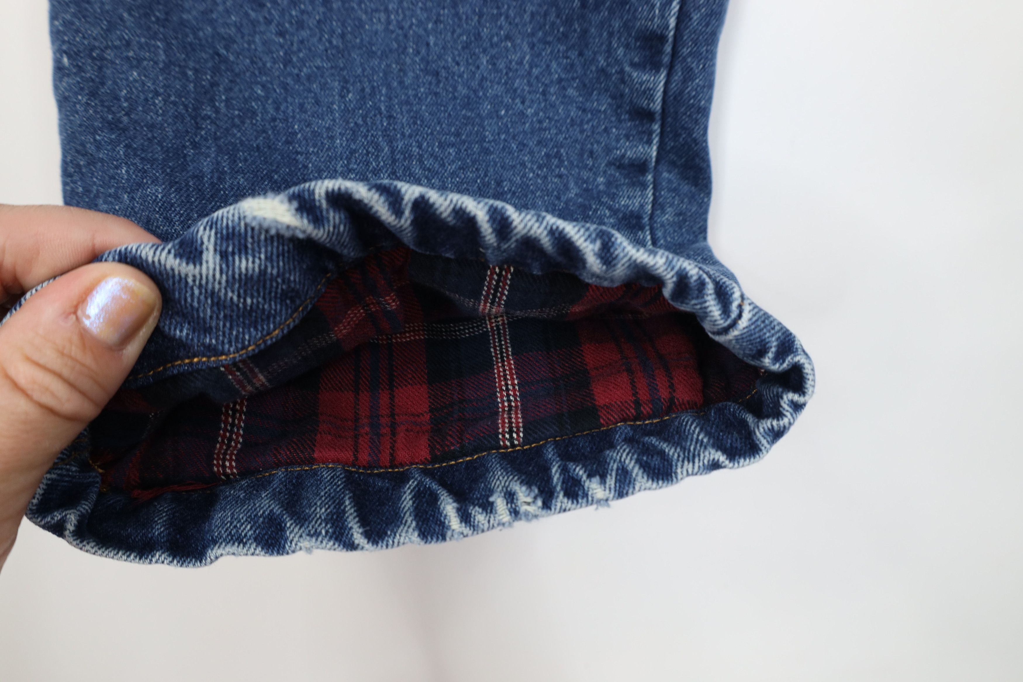 Vintage Vintage Streetwear Flannel Lined Heavyweight Denim Jeans Size US 36 / EU 52 - 7 Thumbnail