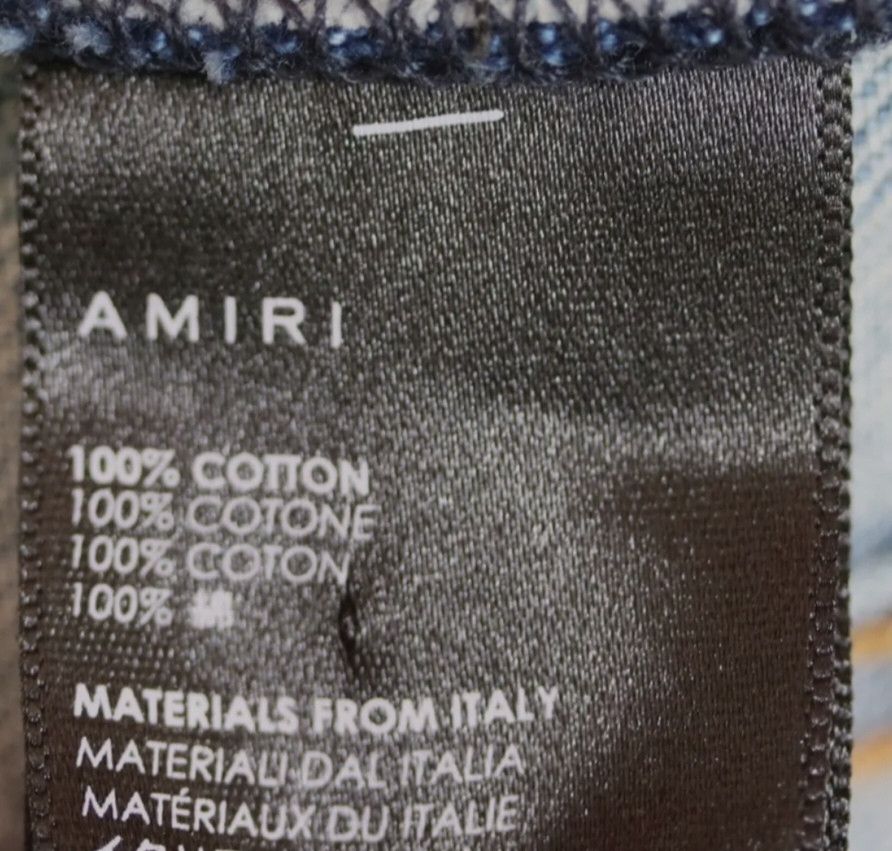 Amiri Amiri Denim Jacket Size L / US 10 / IT 46 - 4 Thumbnail