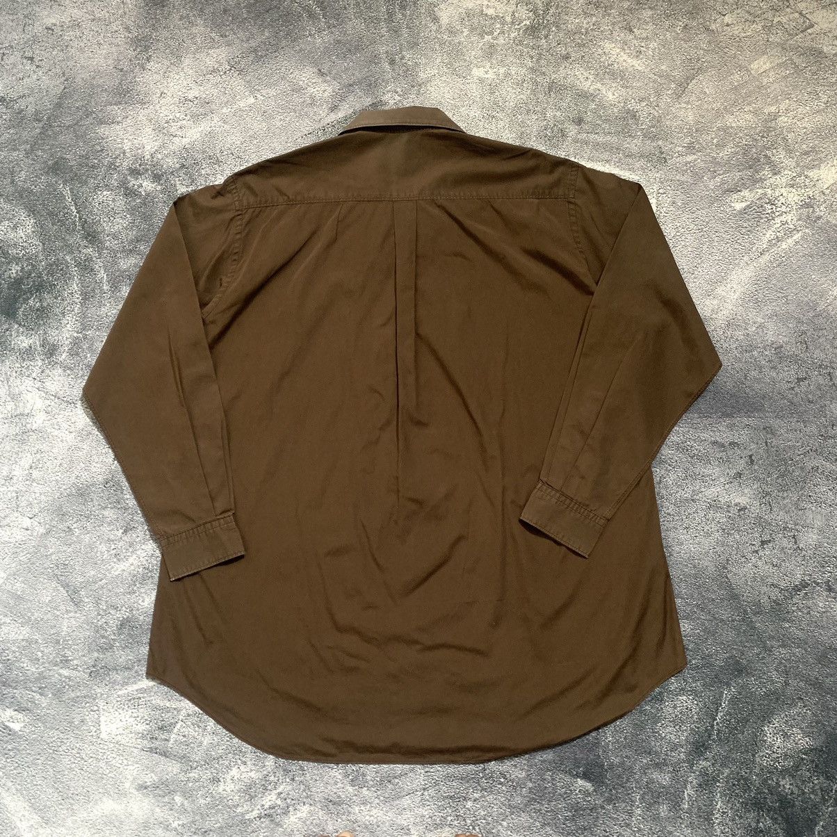 Japanese Brand 🔥Y's For men Yohji Yamamoto open collar shirt Size US XL / EU 56 / 4 - 2 Thumbnail