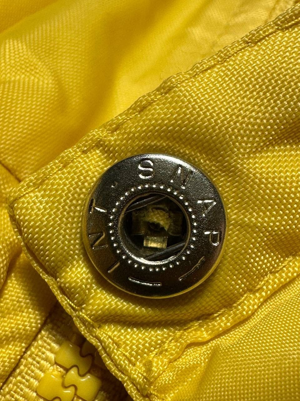 Nike × Vintage Nike Vintage Yellow Big logo Jacket Size US XL / EU 56 / 4 - 18 Thumbnail