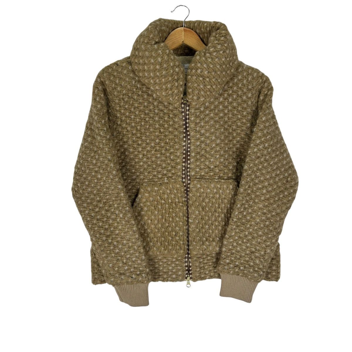 Tsumori Chisato ☀️TSUMORI CHISATO DEEP PILE ZIPPER SWEATER Size M / US 6-8 / IT 42-44 - 4 Thumbnail