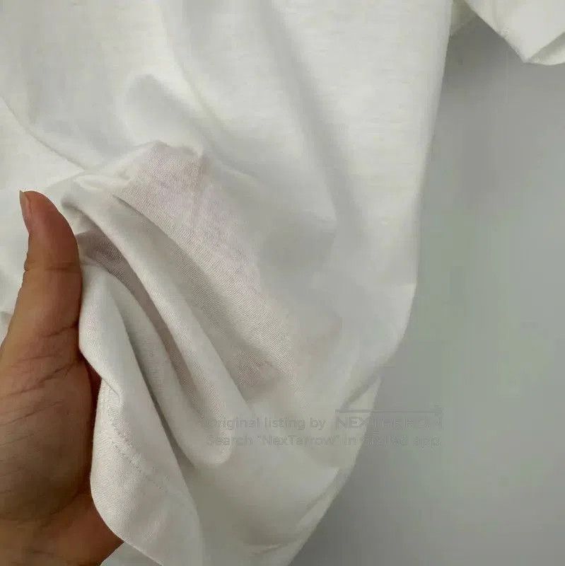 Loewe Loewe Summer White Cotton T-Shirt . Size M / US 6-8 / IT 42-44 - 3 Thumbnail