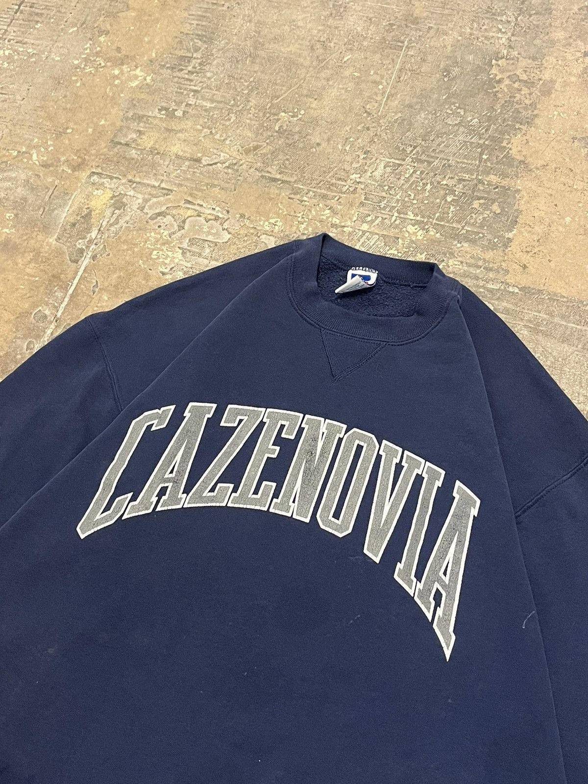 Russell Athletic × Vintage Russell athletic vintage boxy fit sweatshirt Size US XL / EU 56 / 4 - 6 Thumbnail