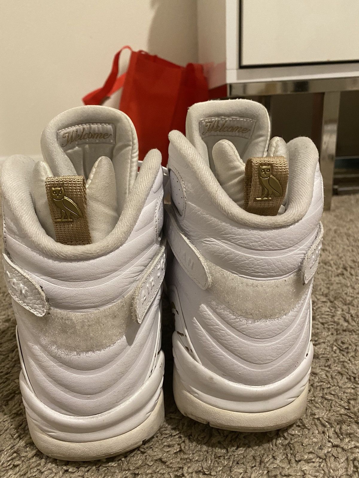 Drake × Jordan Brand Ovo Jordan 8 Size US 11.5 / EU 44-45 - 2 Thumbnail