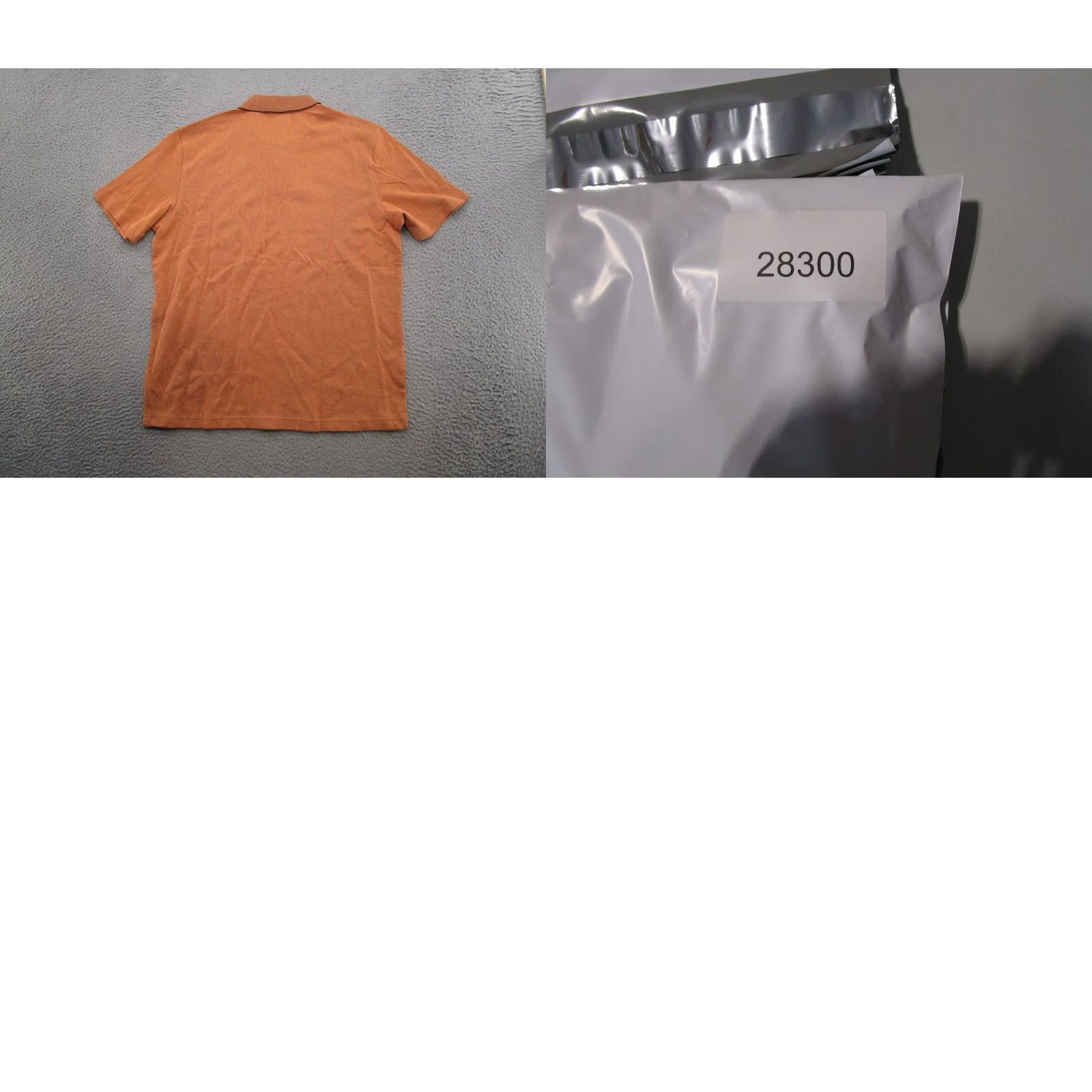 Joseph Abboud Joseph Abboud Polo Shirt Men's Orange Knit Short Sleeve Size L Golf Casual Logo Classic Casual Polo Size US L / EU 52-54 / 3 - 8 Thumbnail