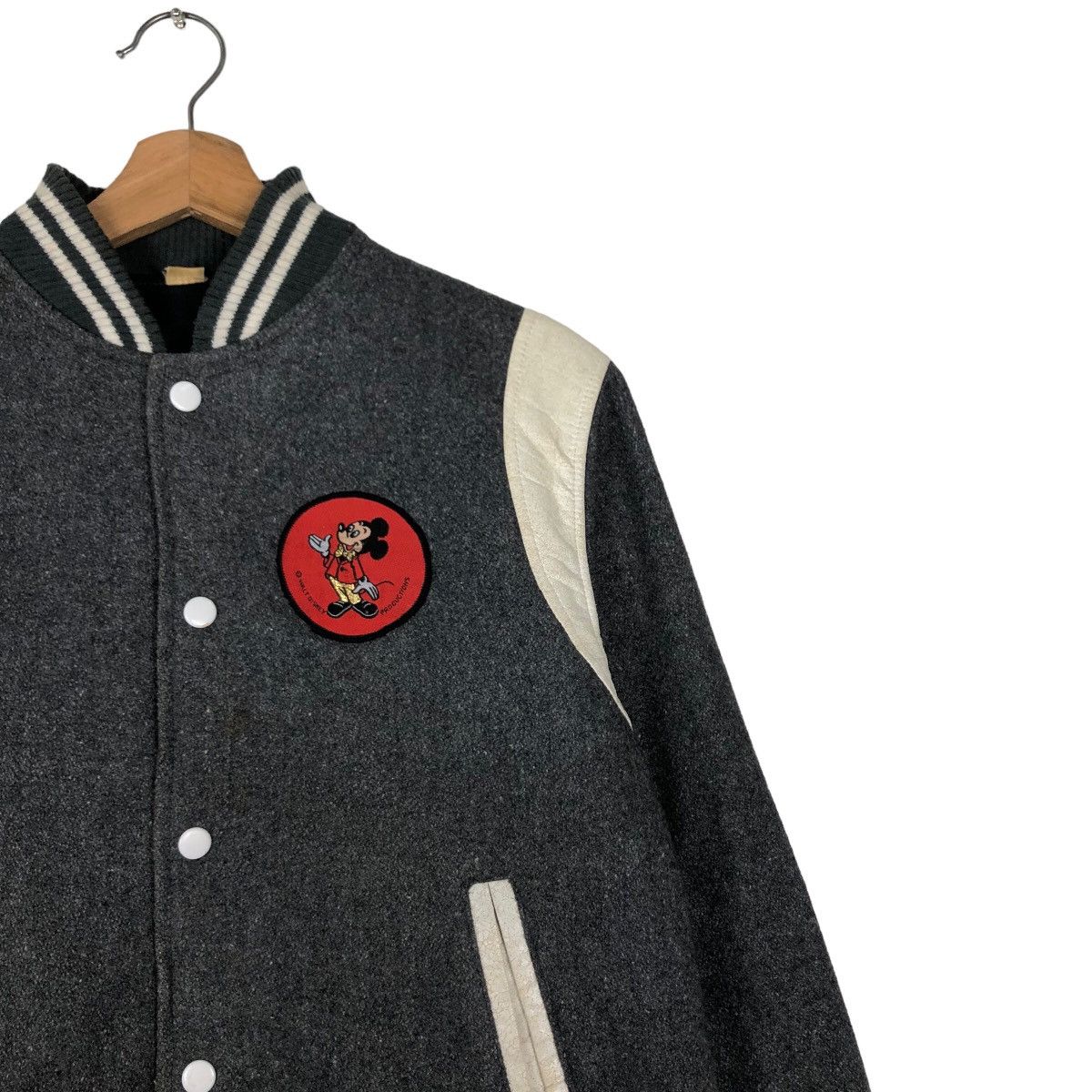 Cartoon Network 🔥Vintage Bombet Jacket Mickey Mouse Walt Disney Big Logo Size US S / EU 44-46 / 1 - 6 Thumbnail