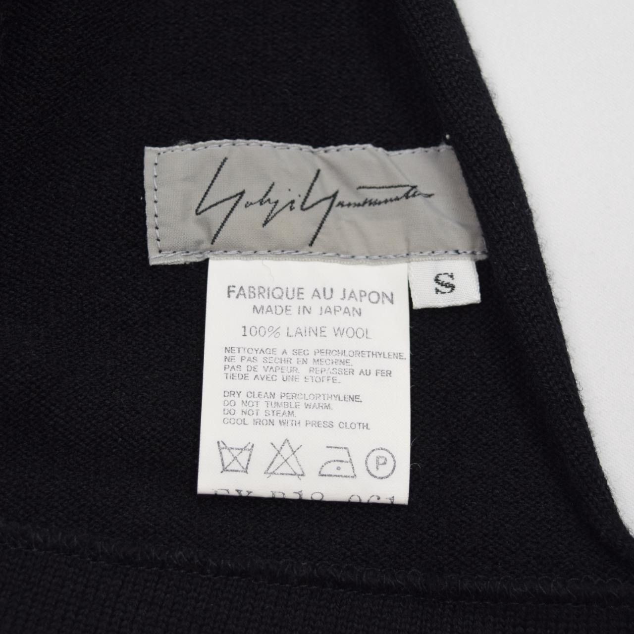 Yohji Yamamoto Vintage 90s Yohji Yamamoto asymmetric draped knit top Size S / US 4 / IT 40 - 7 Thumbnail