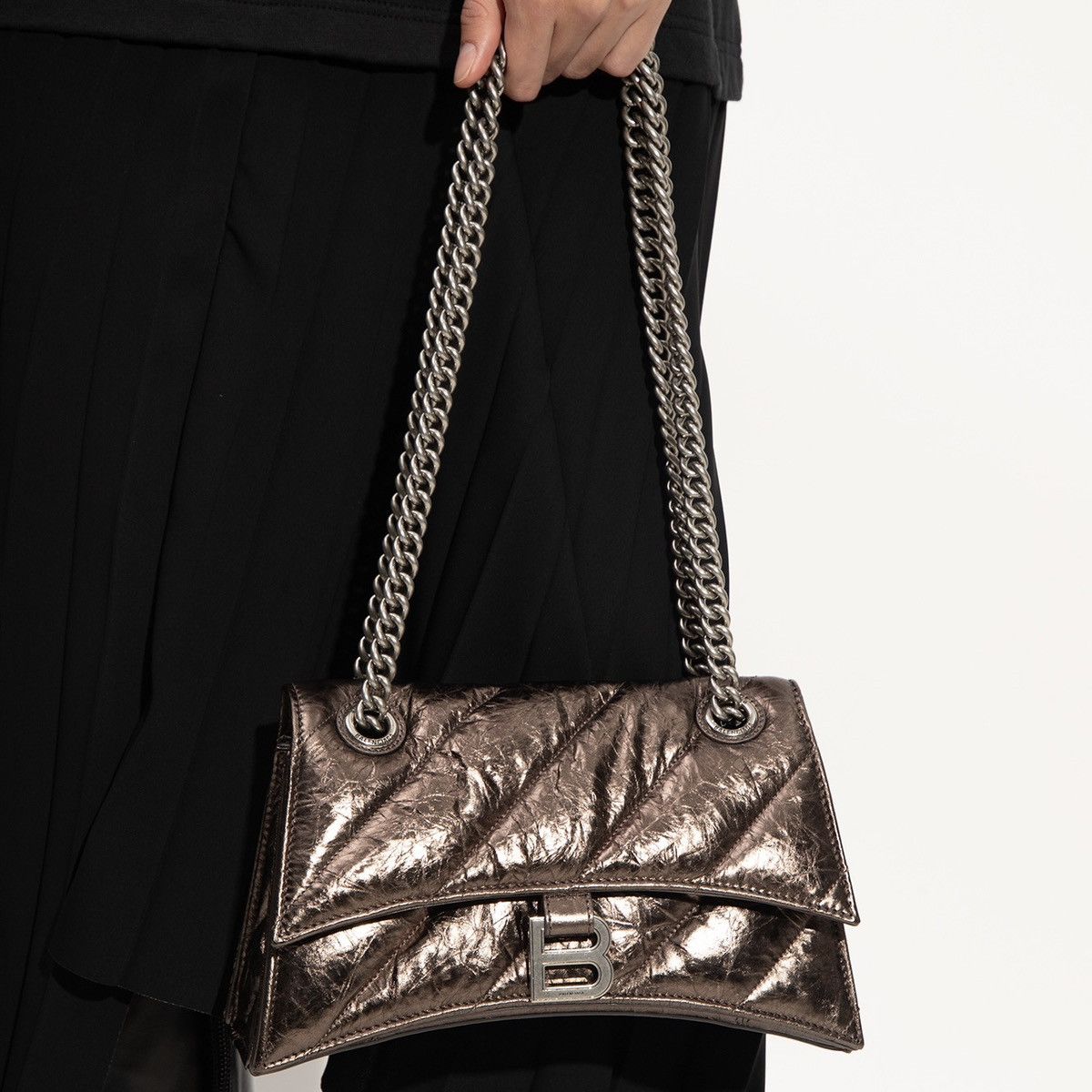 Balenciaga Balenciaga Small Quilted Crush Bag Size ONE SIZE - 2 Thumbnail