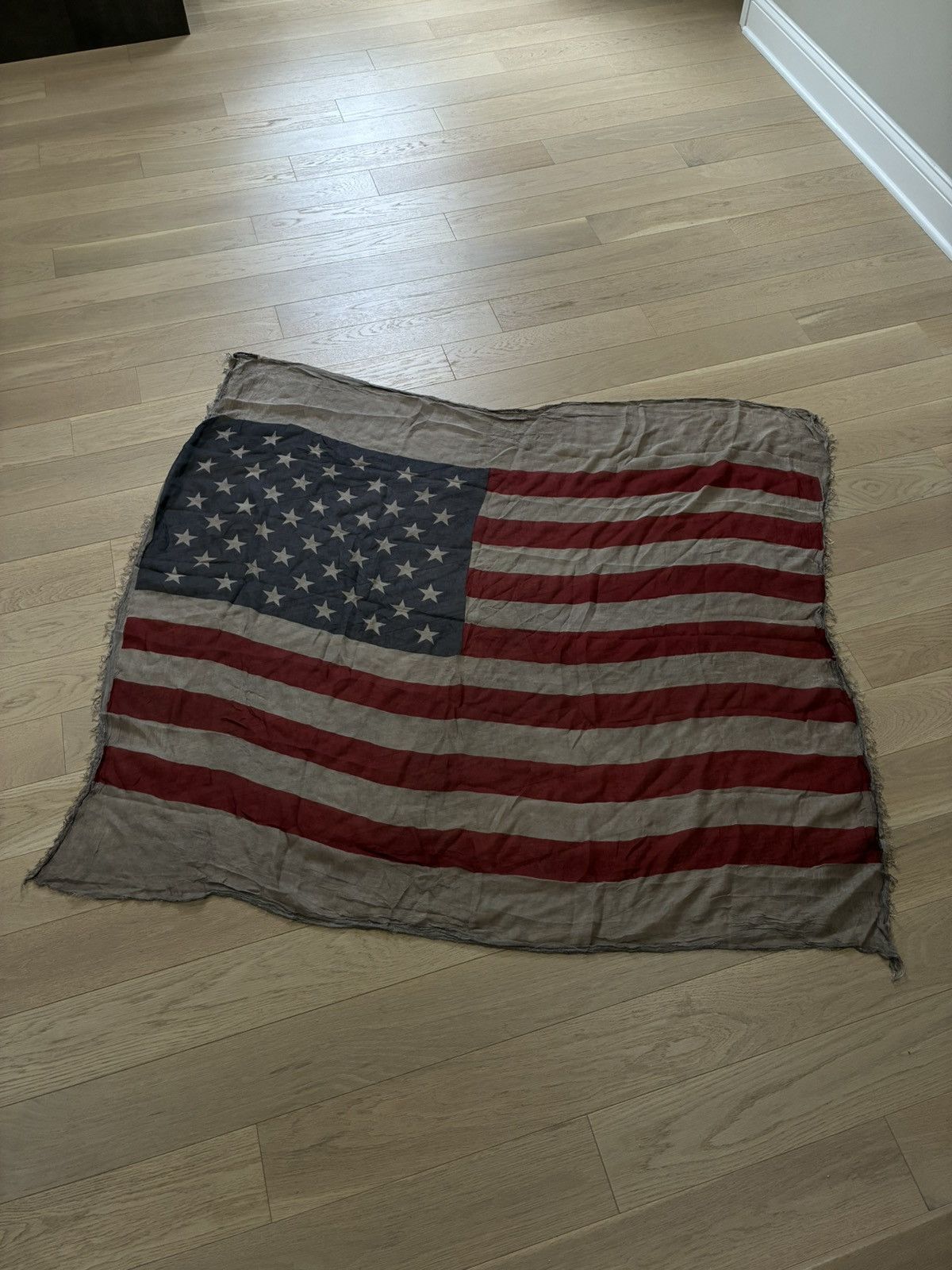 John Varvatos American Flag Scarf Size ONE SIZE - 4 Thumbnail
