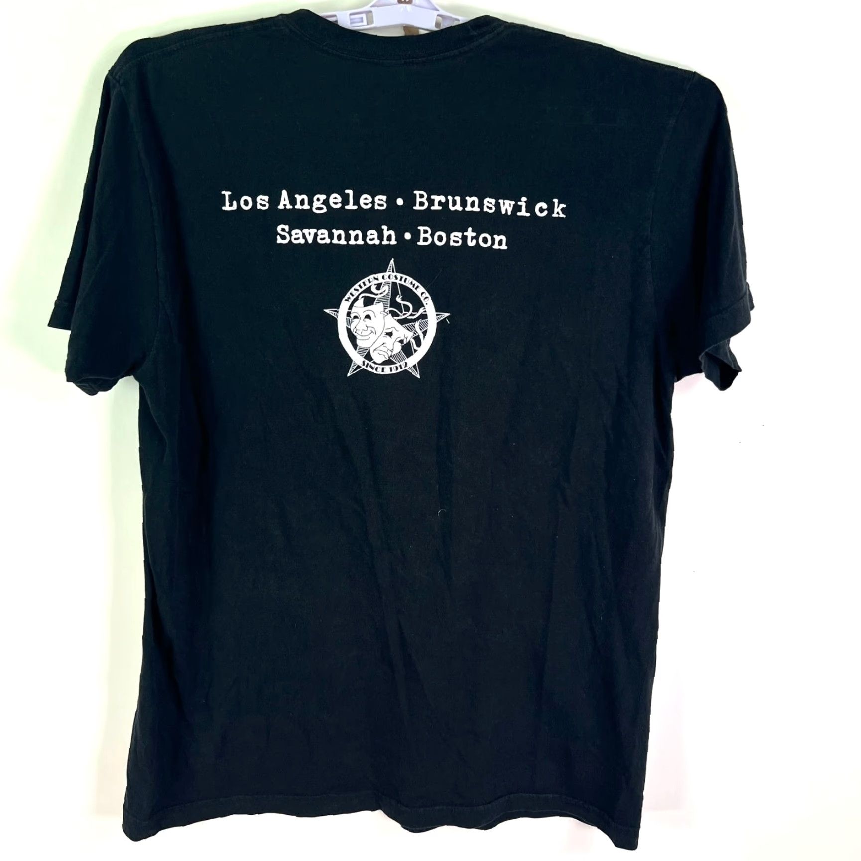 American Apparel VINTAGE Western Costume Co. LA Live by Night T Shirt Adult XL Black Size US XL / EU 56 / 4 - 7 Thumbnail