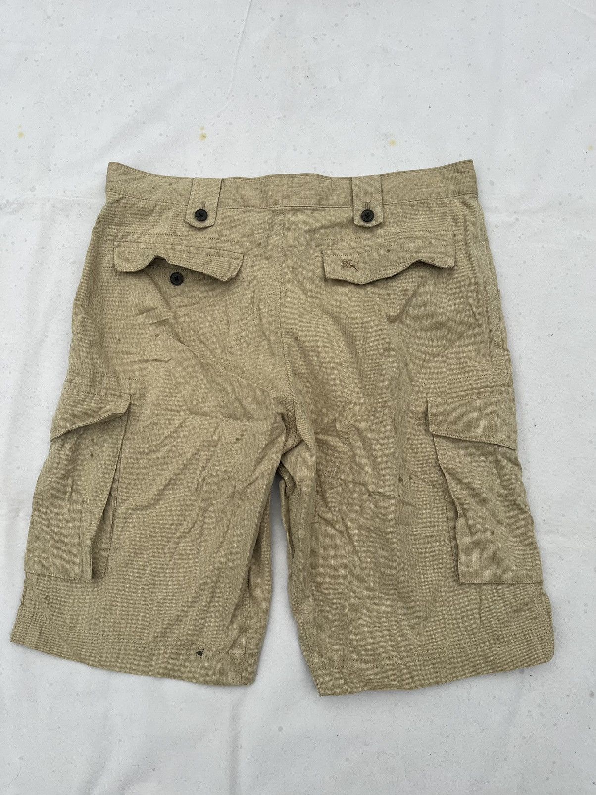 Burberry Vintage Classic Short Cargo Burberry Pants Size US 34 / EU 50 - 8 Thumbnail
