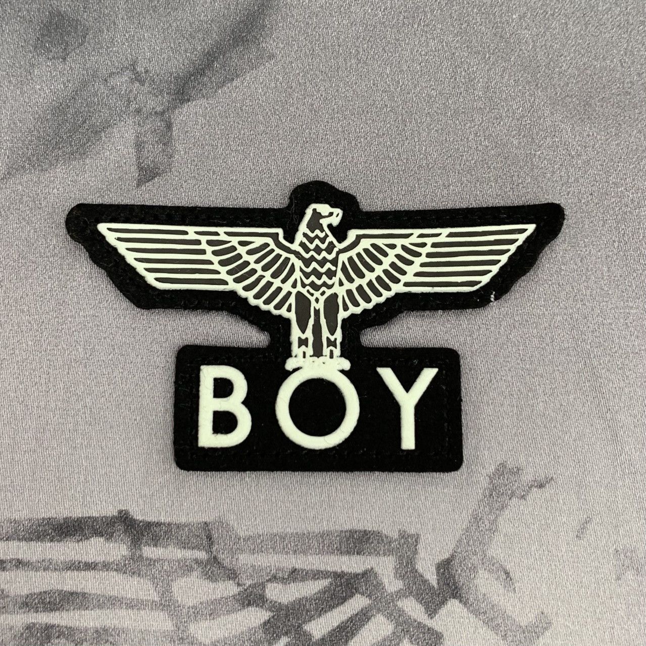 Boy London Boy London Gradient Ink Eagle Short Sleeve Shirt K26WX Size US M / EU 48-50 / 2 - 5 Thumbnail