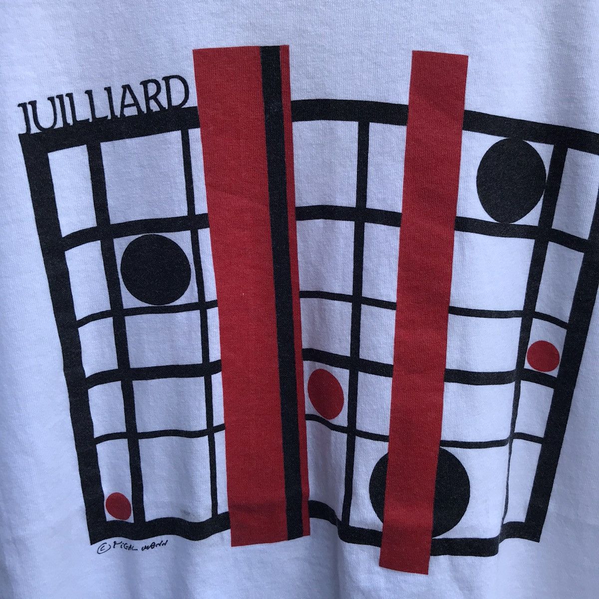 Arts & Science Vintage JUILLIARD art tee museum new york dali Size US XL / EU 56 / 4 - 3 Thumbnail