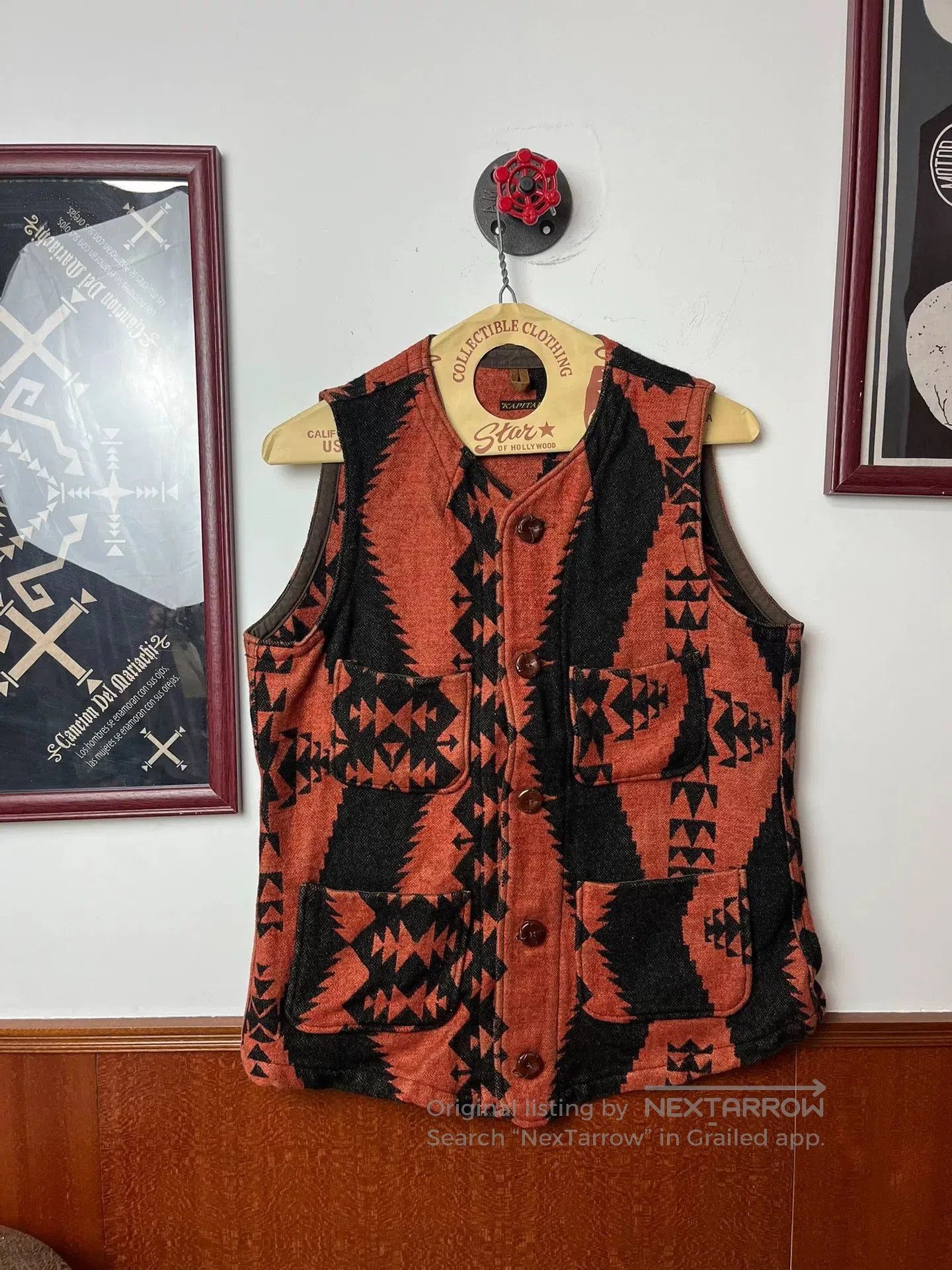 Hiroshi Kato Kapital Vest by Hirata Kazuhiko. Size US M / EU 48-50 / 2 - 1 Thumbnail