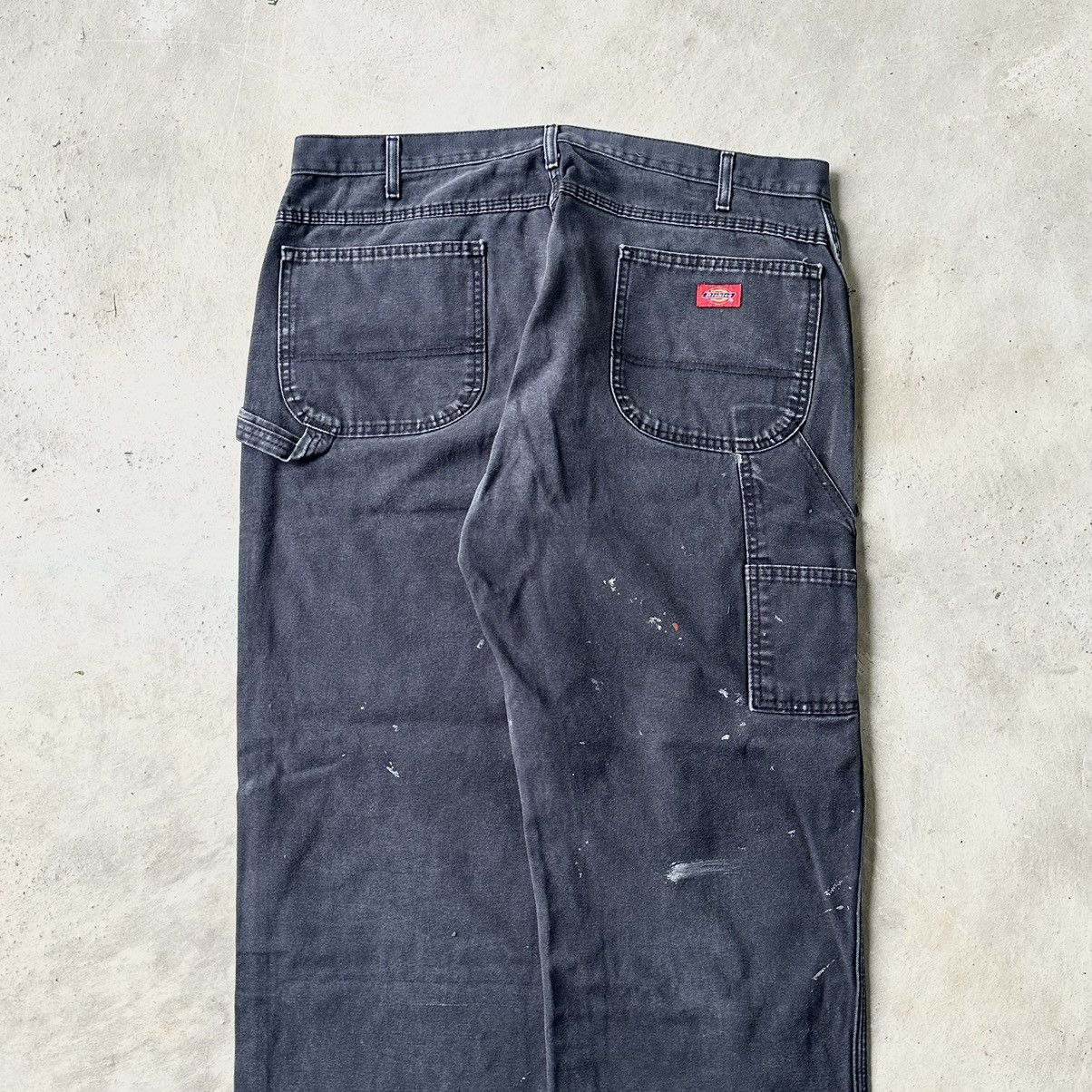 Carhartt × Dickies (38x32) Crazy Vintage Y2K Dickies Carpenter Distressed Size US 38 / EU 54 - 6 Thumbnail