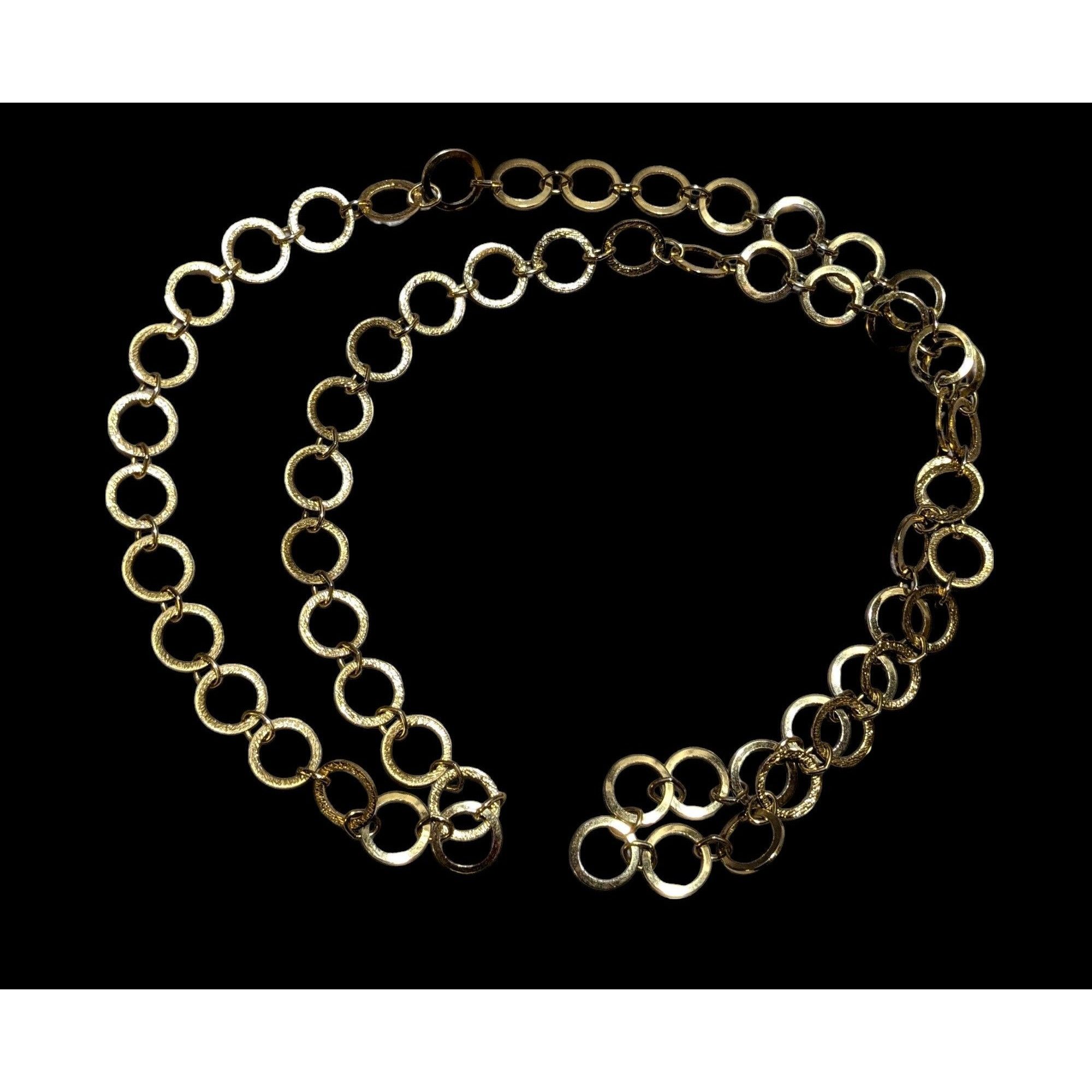 Other Gold-Tone Circle Link Chain Necklace Size ONE SIZE - 1 Thumbnail