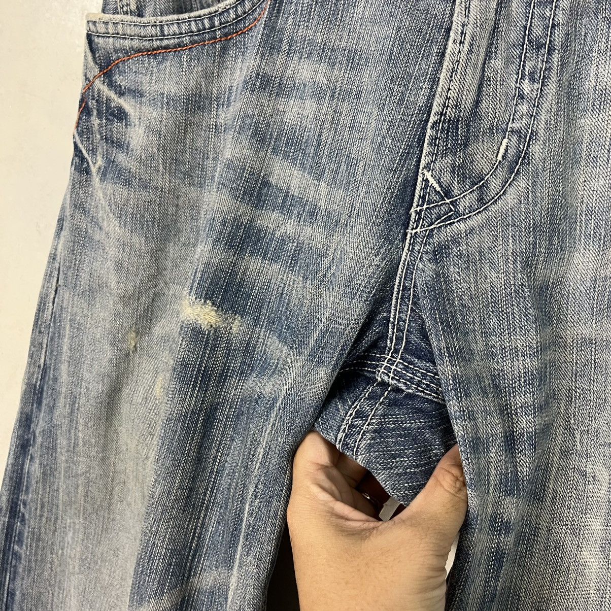 Edwin Vintage Edwin Distressed Workwear Denim Jeans Size US 34 / EU 50 - 9 Thumbnail