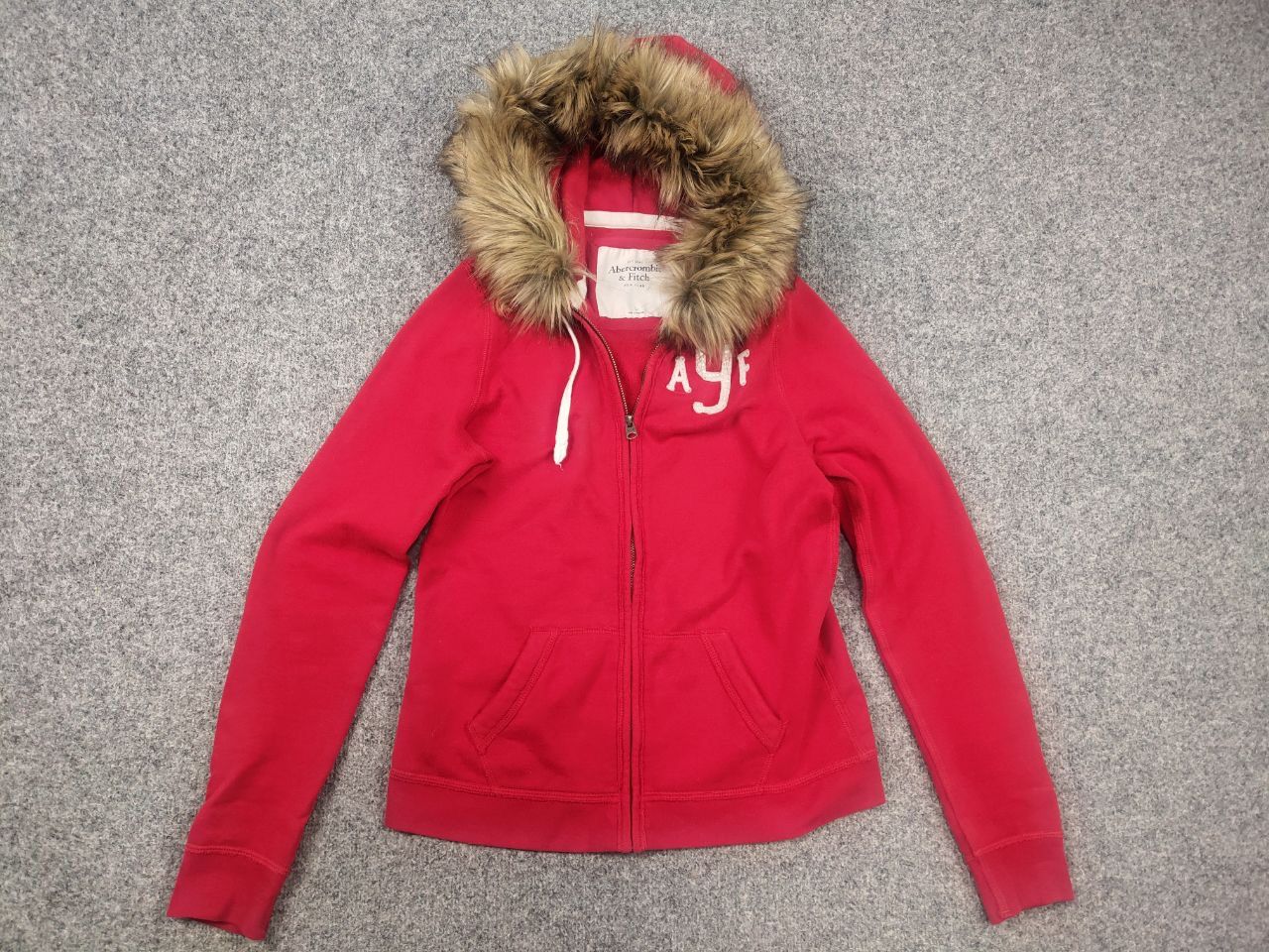 Abercrombie & Fitch Abercrombie Vintage Y2K crazy fur zip Hoodie if six was nine Size US M / EU 48-50 / 2 - 7 Thumbnail