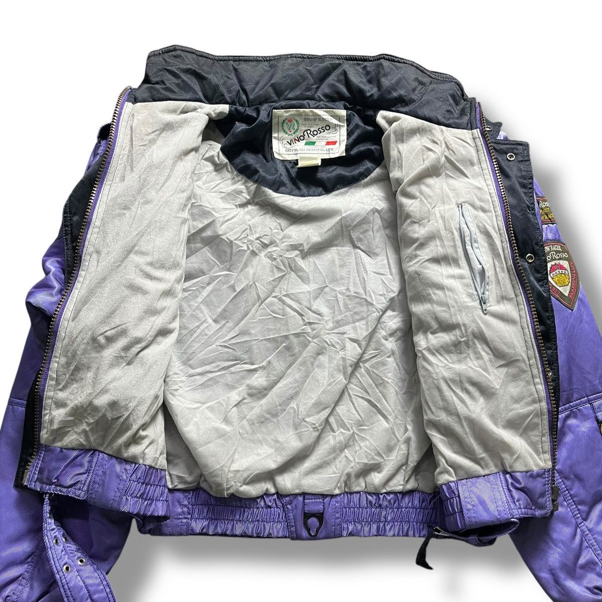 Japanese Brand VINTAGE VINO ROSSO SNOW RACER SKI JACKET Size US L / EU 52-54 / 3 - 8 Thumbnail