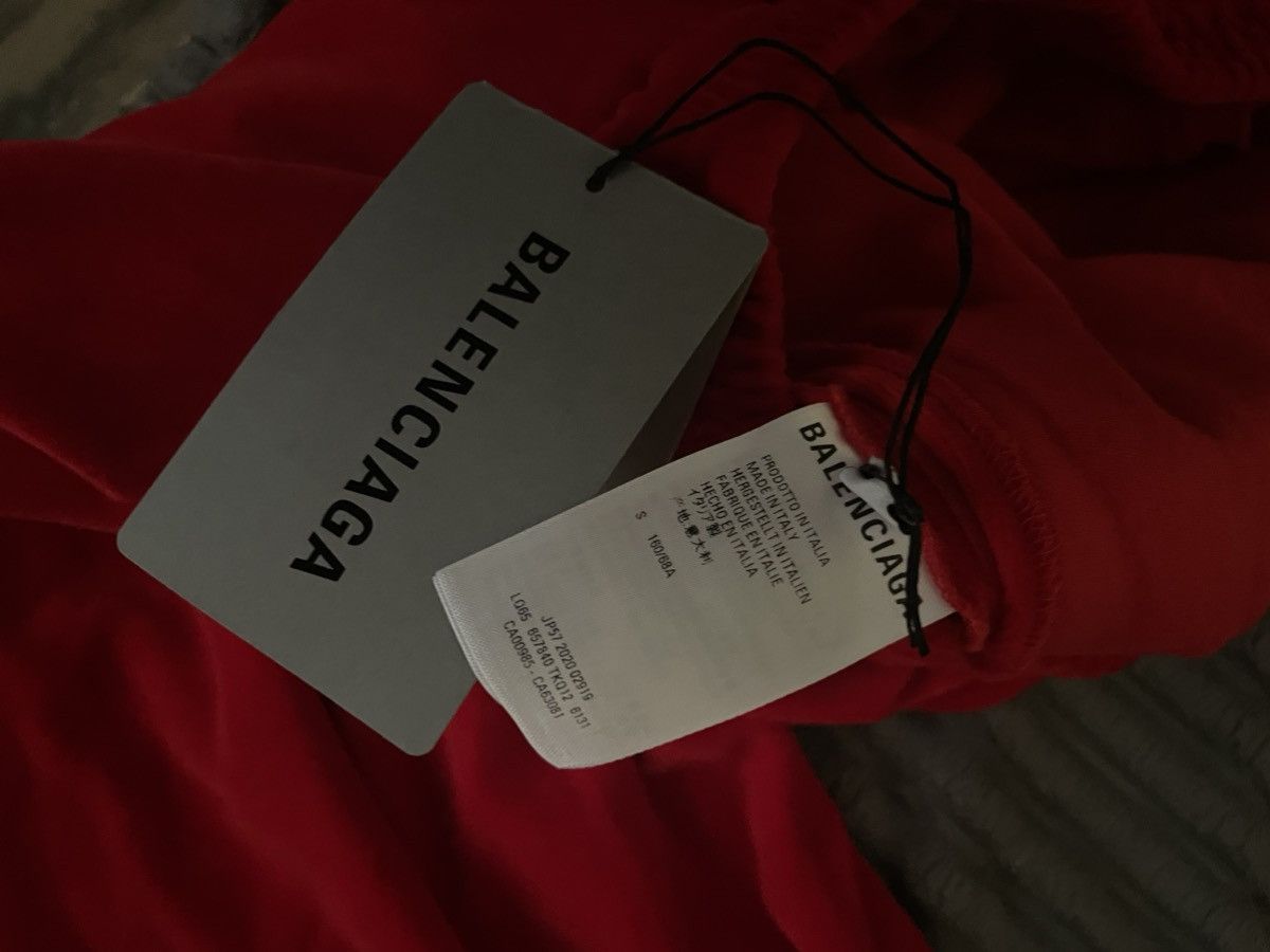 Balenciaga Red Velvet Balenciaga Homewear Pants Size 27" / US 4 / IT 40 - 4 Thumbnail