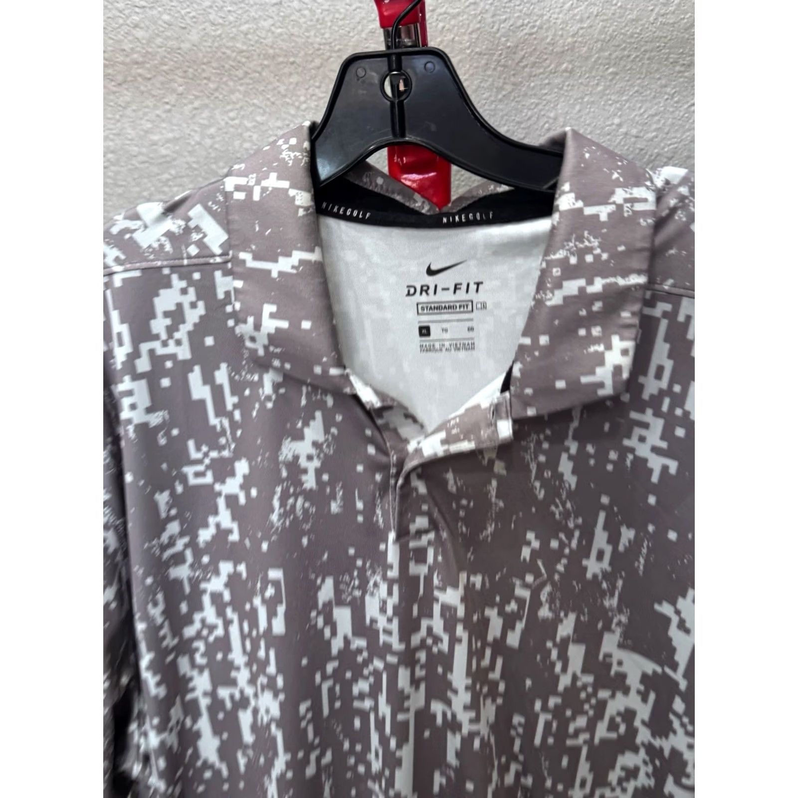 Nike Nike Golf Polo Shirt XL Mens Multicolor Pattern Size US XL / EU 56 / 4 - 3 Thumbnail