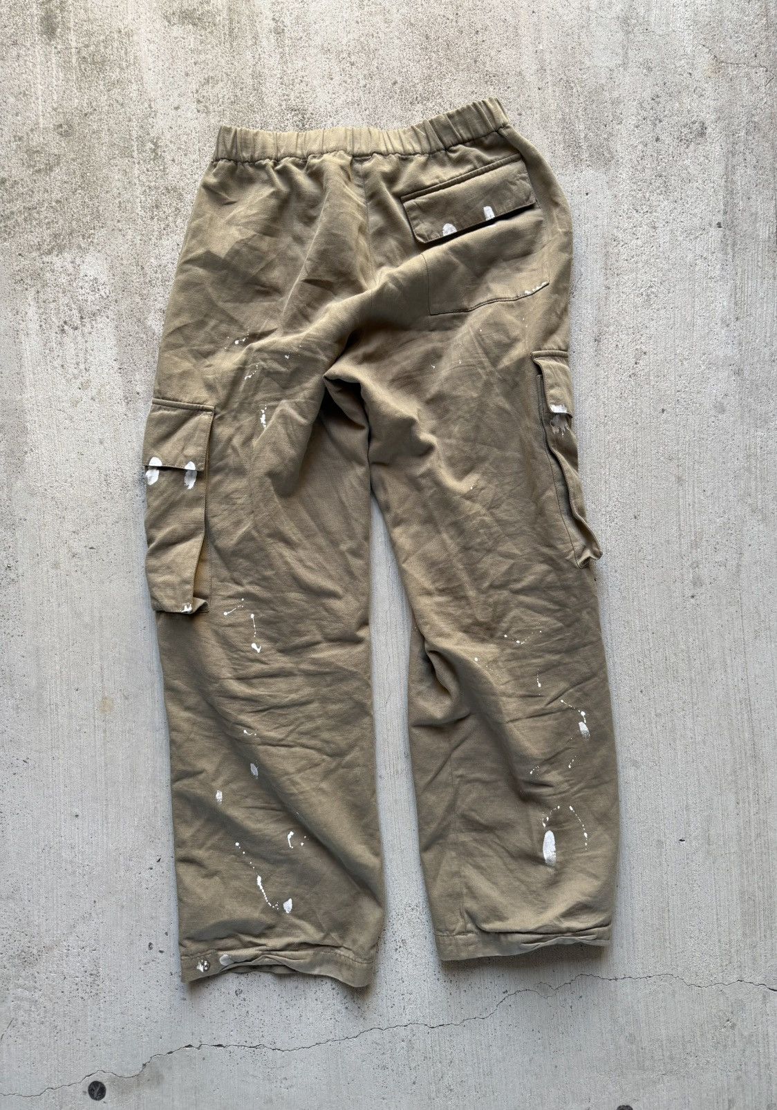 Daniel Simmons Lightweight cargo pants - painted moss green - XS regular Size US 30 / EU 46 - 3 Thumbnail
