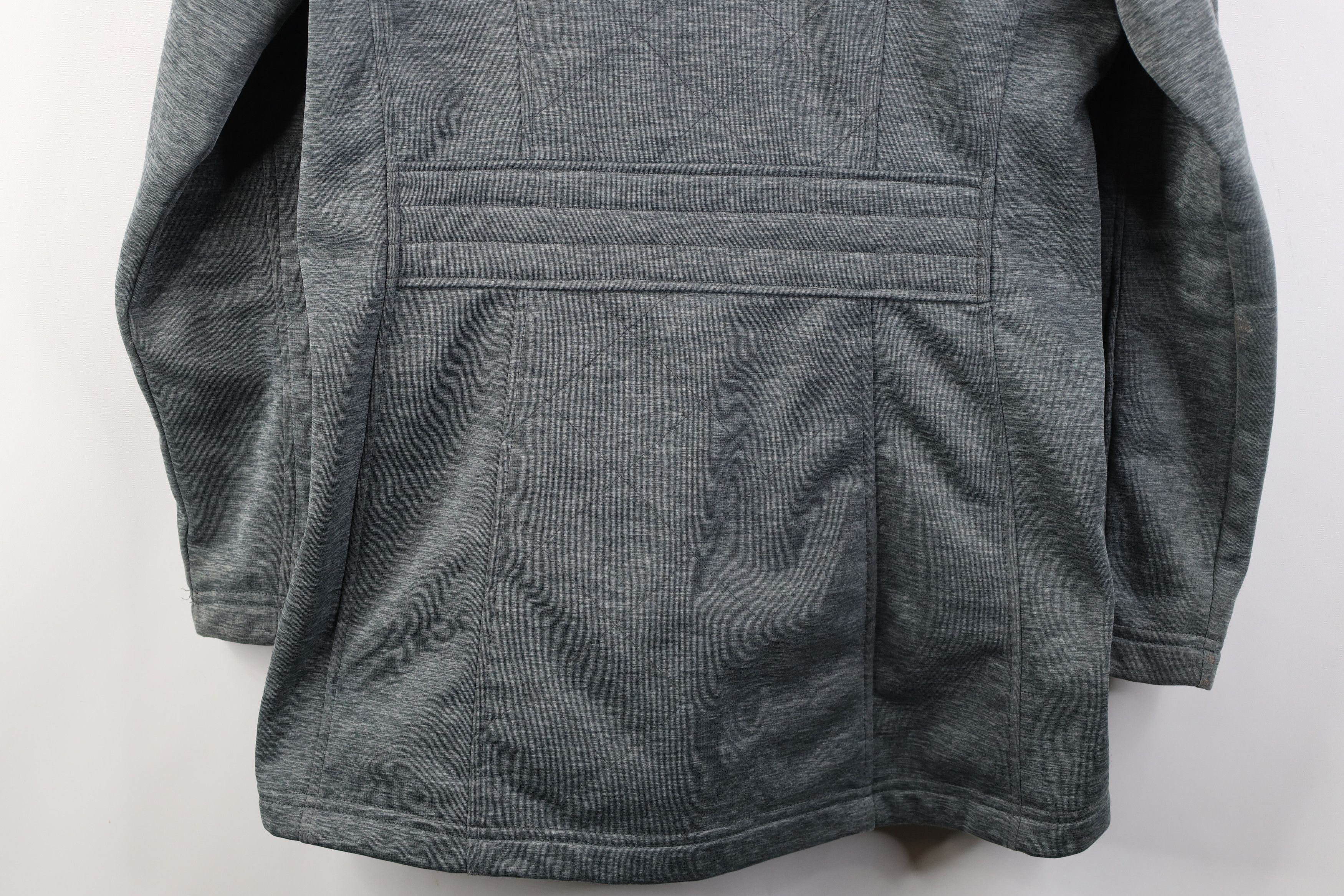 The North Face Vintage Y2K The North Face Quilted Fleece Lined Jacket Gray Size L / US 10 / IT 46 - 14 Thumbnail