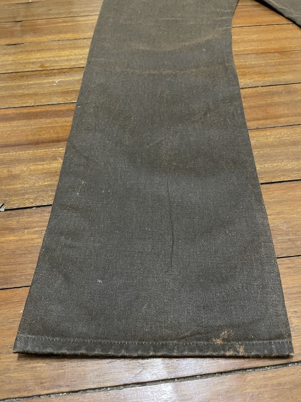 Japanese Brand × Vintage Rare Vintage Japanese Brand Root Three Waxed Pants 2000s Size US 28 / EU 44 - 7 Thumbnail
