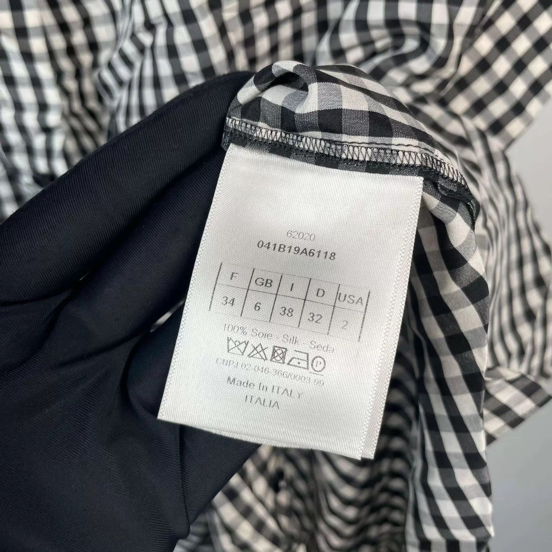 Dior Dior cotton shirt black 34 Size XS / US 0-2 / IT 36-38 - 5 Thumbnail