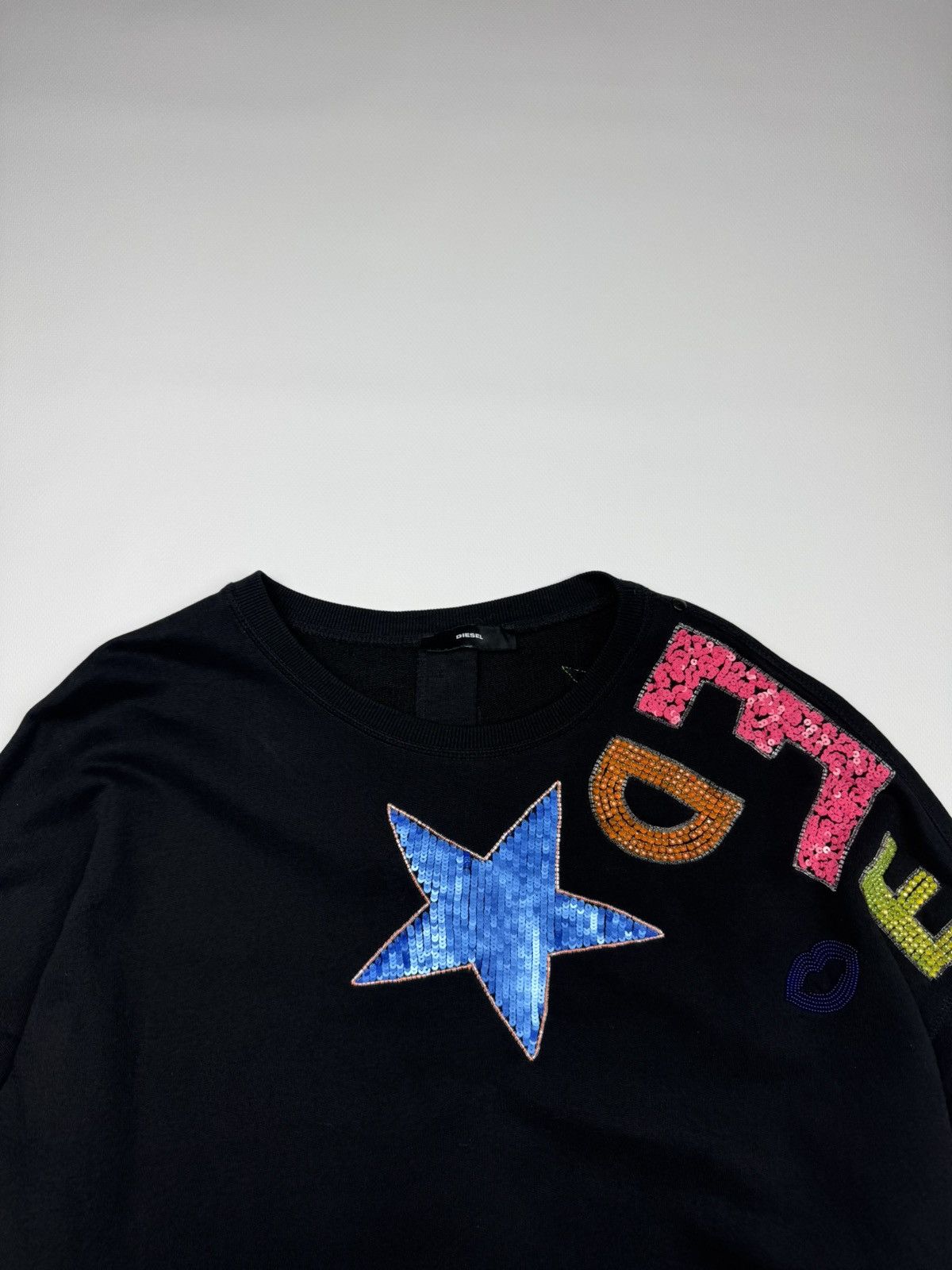 Diesel Diesel Open Back Woman's Sweatshirt Size M / US 6-8 / IT 42-44 - 2 Thumbnail