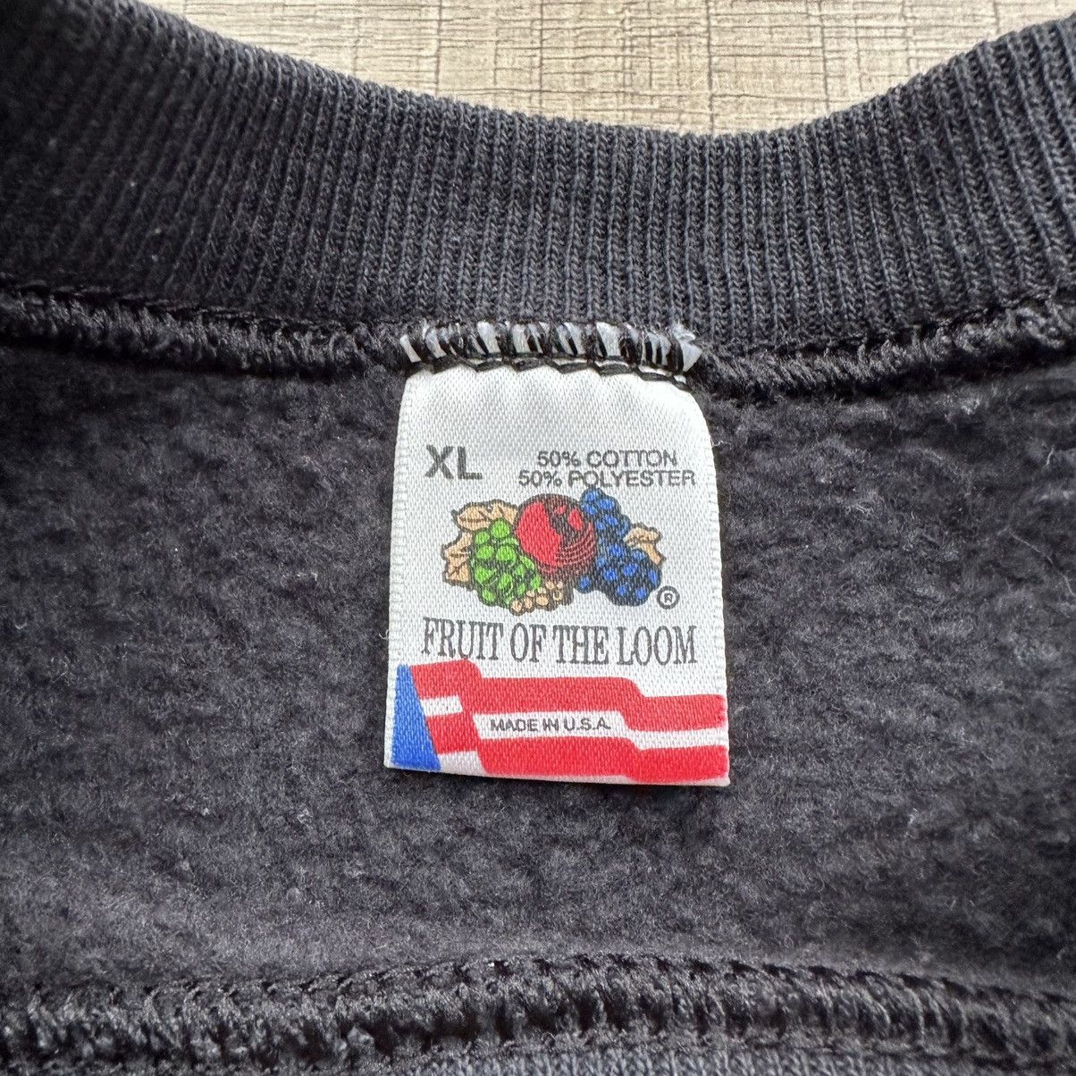 Fruit Of The Loom Vintage 1993 Iditarod Dog Sled Race Puff Print Crewneck Size US XL / EU 56 / 4 - 9 Thumbnail