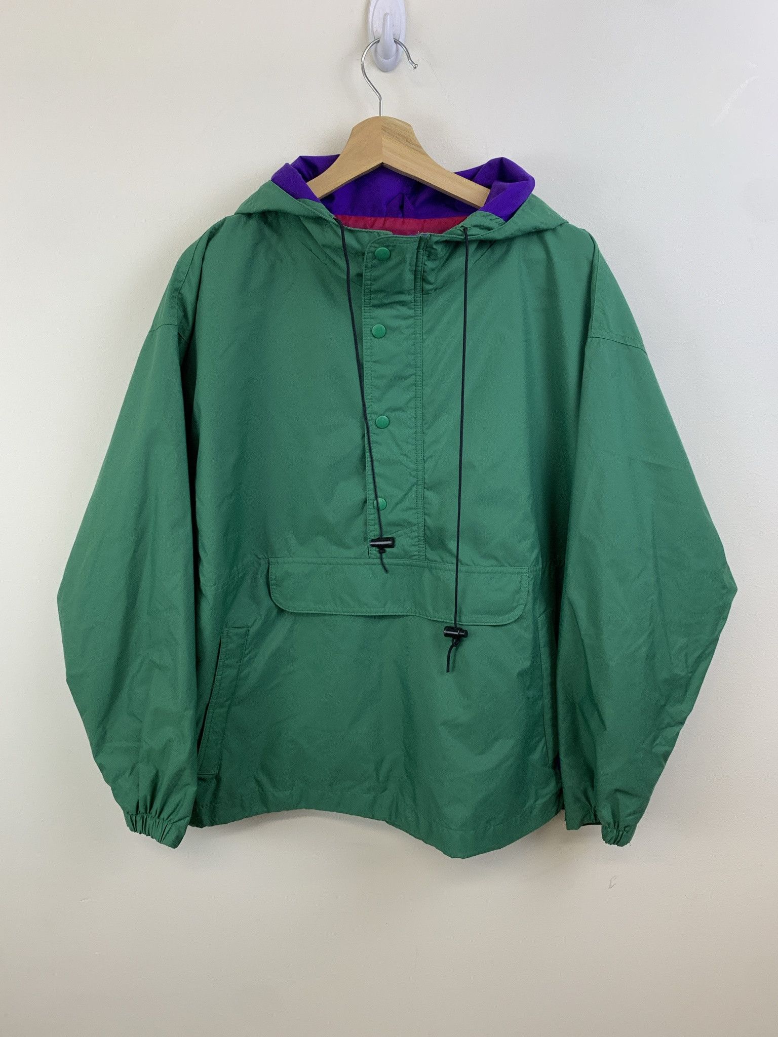 Gap × Vintage Vintage 1990s Gap Green Windbreaker Size M Size US M / EU 48-50 / 2 - 1 Thumbnail