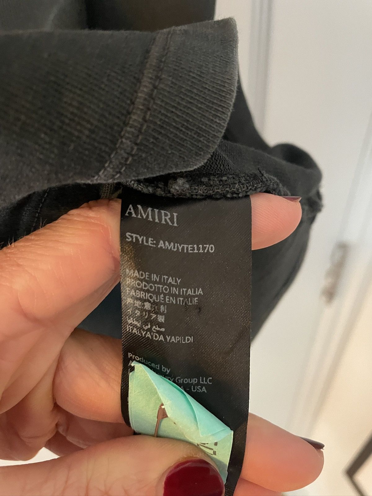 Amiri Amiri Hopeless Romantic Graphic tee Size US L / EU 52-54 / 3 - 4 Thumbnail