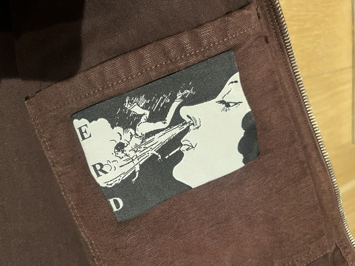 Enfants Riches Deprimes Flooded pin canvas assemblage work jacket Size US L / EU 52-54 / 3 - 5 Thumbnail