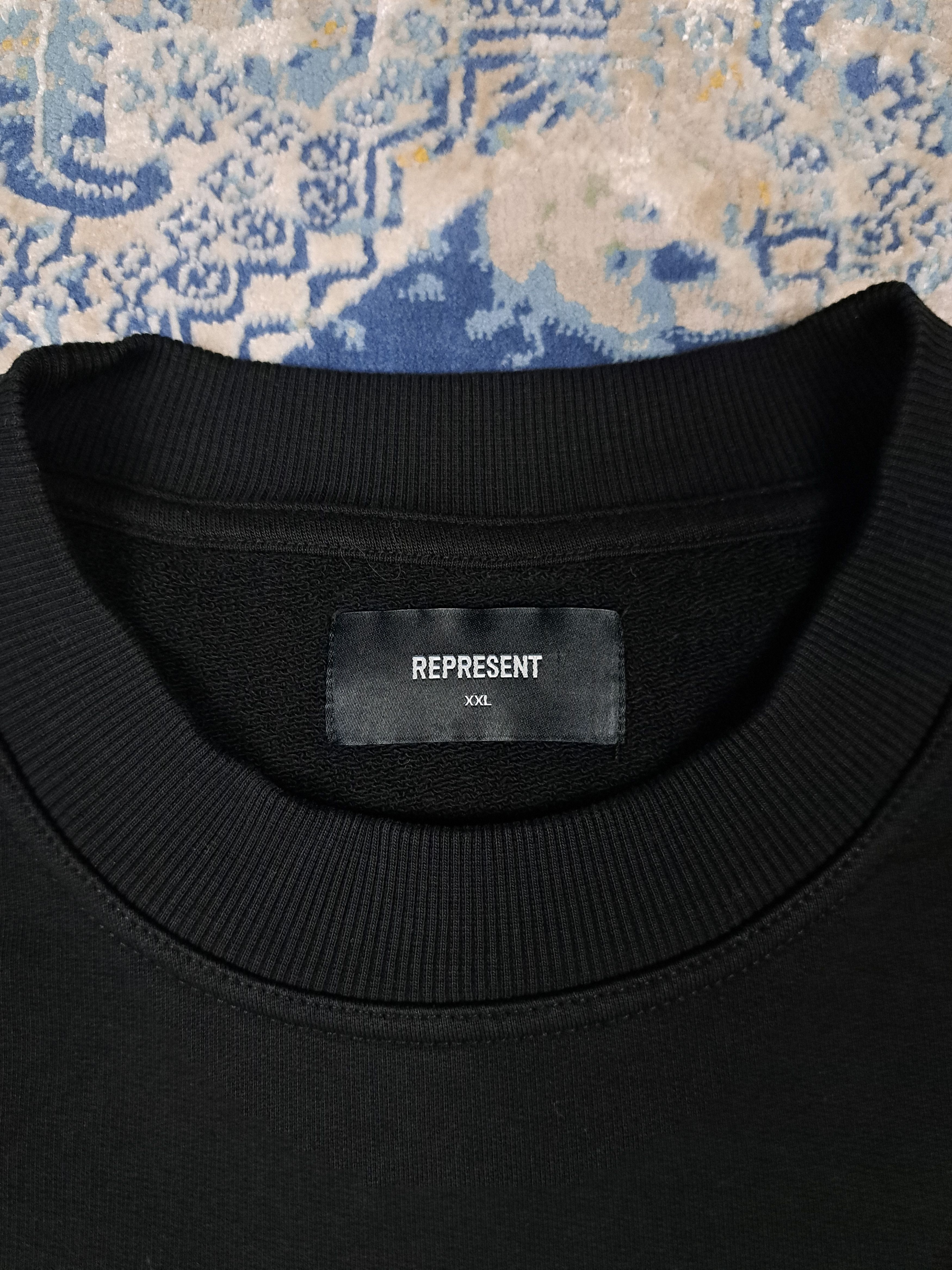 Represent Clo. Represent Storms In Heaven Angel Heavyweight Boxy Crewneck Size US XXL / EU 58 / 5 - 5 Thumbnail
