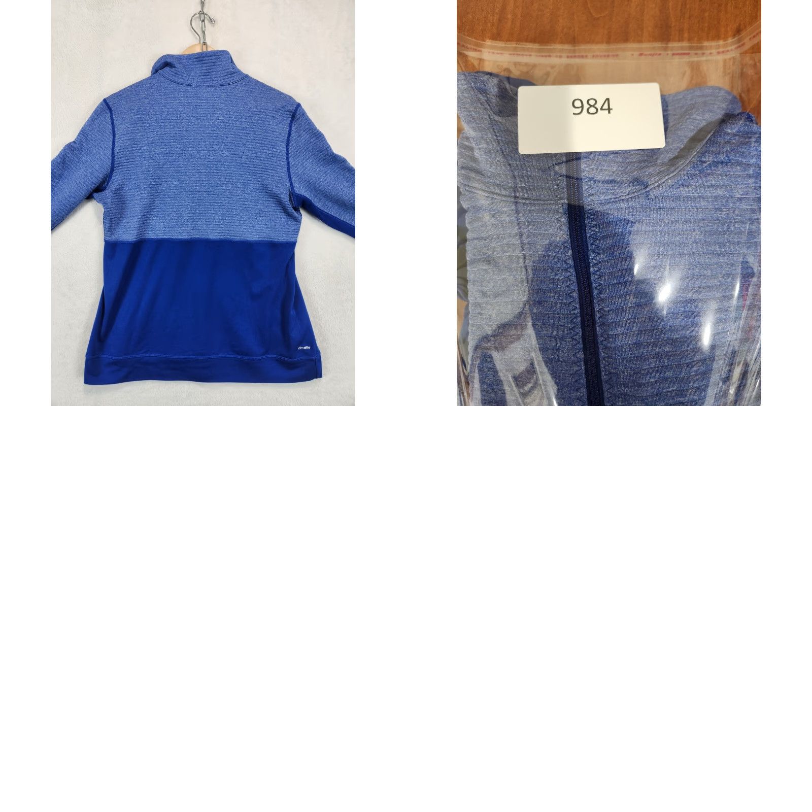 Adidas adidas Limitless Long Sleeve 1/4 Zip Pullover Kansas JHawks Rock Chalk Women's L Shirt Size L / US 10 / IT 46 - 9 Thumbnail