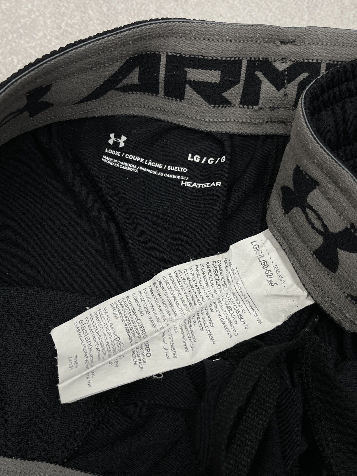Under Armour Mens Under Armour Sportswear Shorts Black Size L Size US 34 / EU 50 - 7 Thumbnail