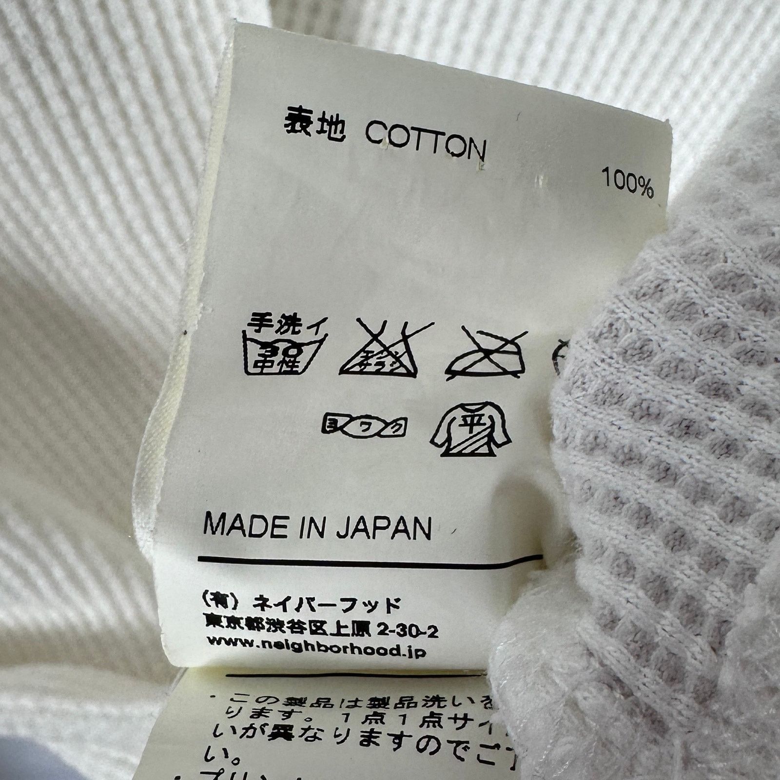 Neighborhood Dirty Co. White Waffle Longsleeve Thermal Size US S / EU 44-46 / 1 - 9 Thumbnail