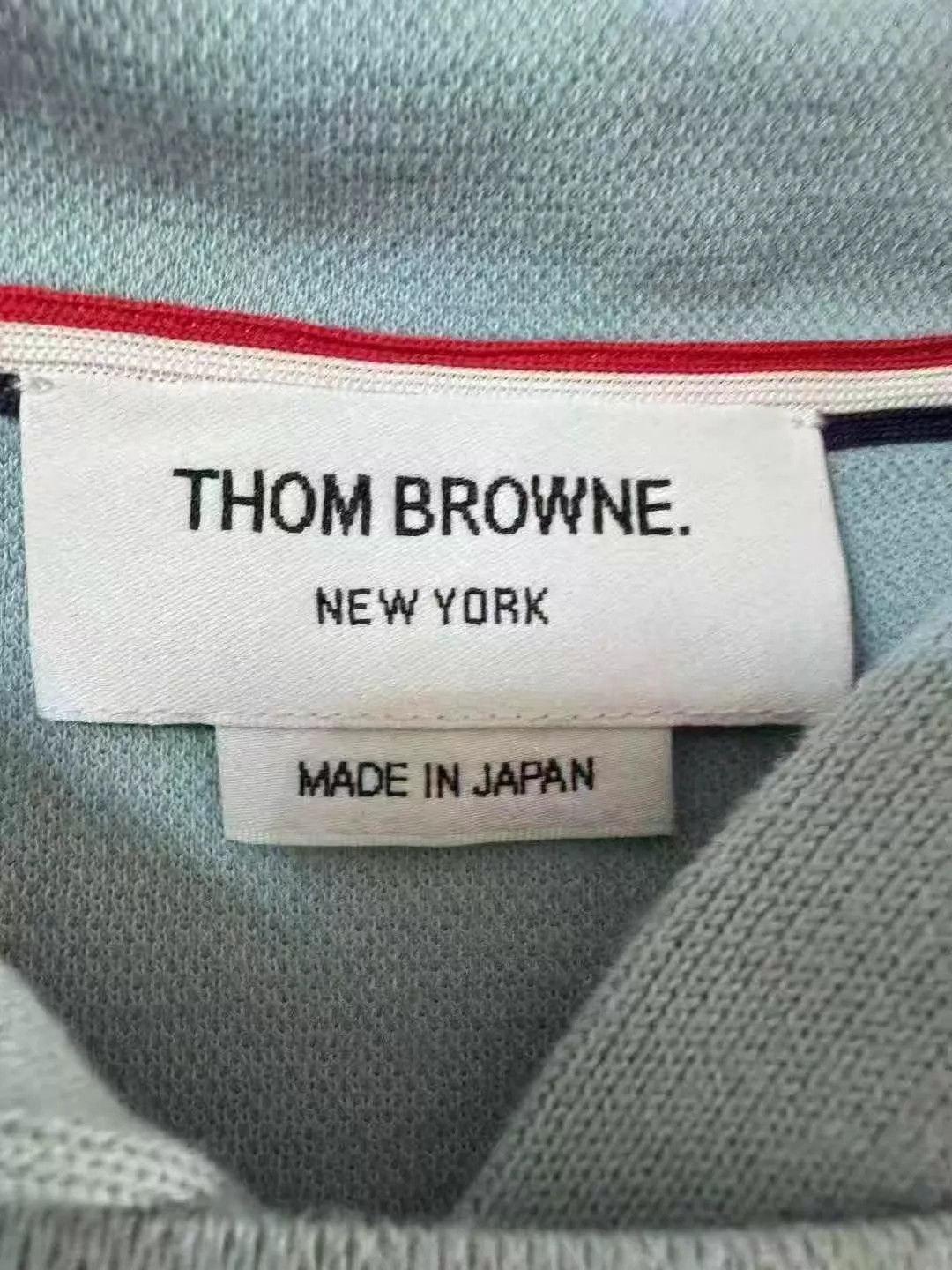 Thom Browne TB Mist Blue Knit Hoodie Size 4 99 Size US XL / EU 56 / 4 - 3 Thumbnail