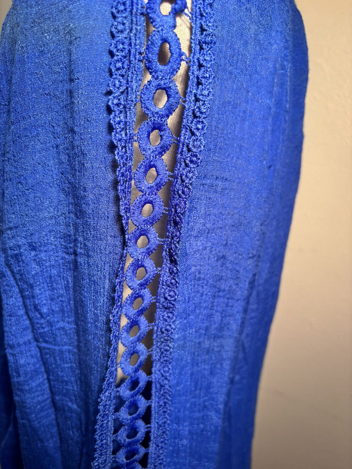 Other Zac & Rachel Lace Trim Peasant Blouse Size XXL / US 16-18 / IT 52-54 - 9 Thumbnail