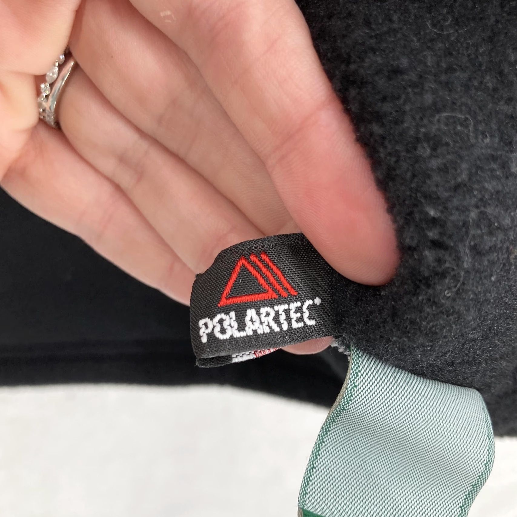 Vintage L.L.Bean Vest Womens 2X Black Polartec Fleece Warm Full Zip Pockets Outdoors Size XXL / US 16-18 / IT 52-54 - 7 Thumbnail