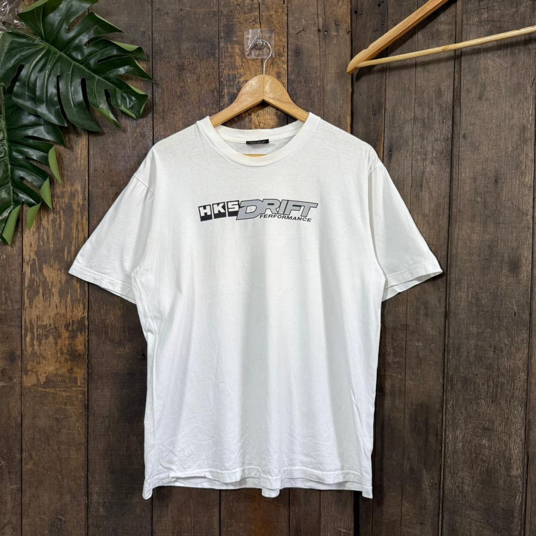 Vintage Vintage Fullscale HKS Drift Turbo Tshirt Size US L / EU 52-54 / 3 - 2 Thumbnail