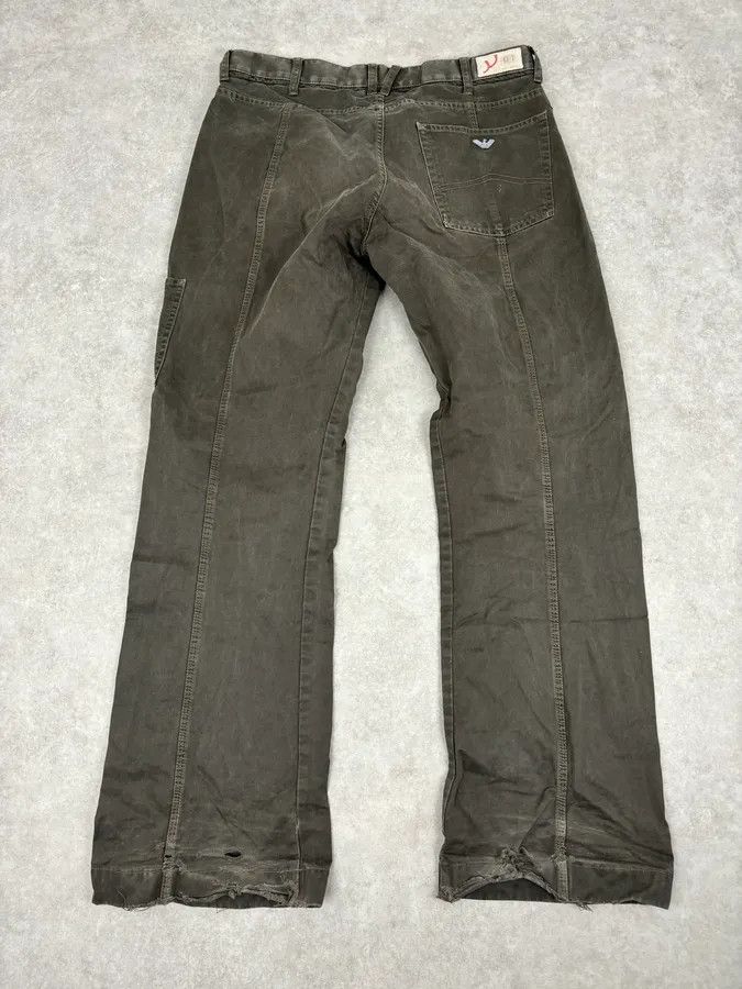 Armani 2000s Armani Olive Light Cozy Pants Size US 32 / EU 48 - 6 Thumbnail