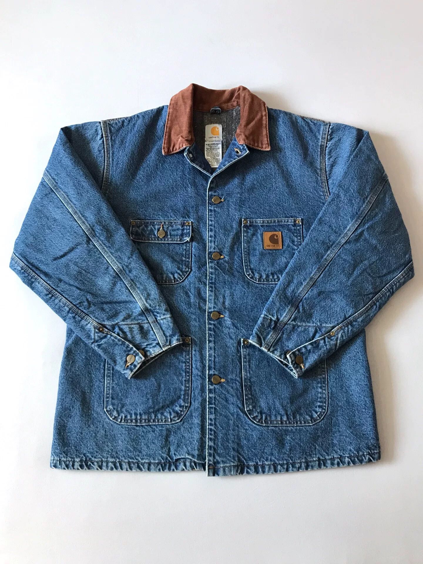 Carhartt Carhartt C59 DST Vintage Michigan Chore Coat Size US L / EU 52-54 / 3 - 1 Thumbnail