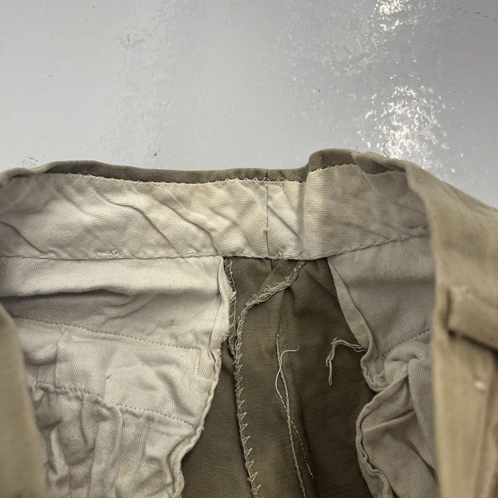 Other Vintage 60s Tan Faded Sanforized Workwear Chinos 25x27 Size 25" / US 0 / IT 36 - 5 Thumbnail